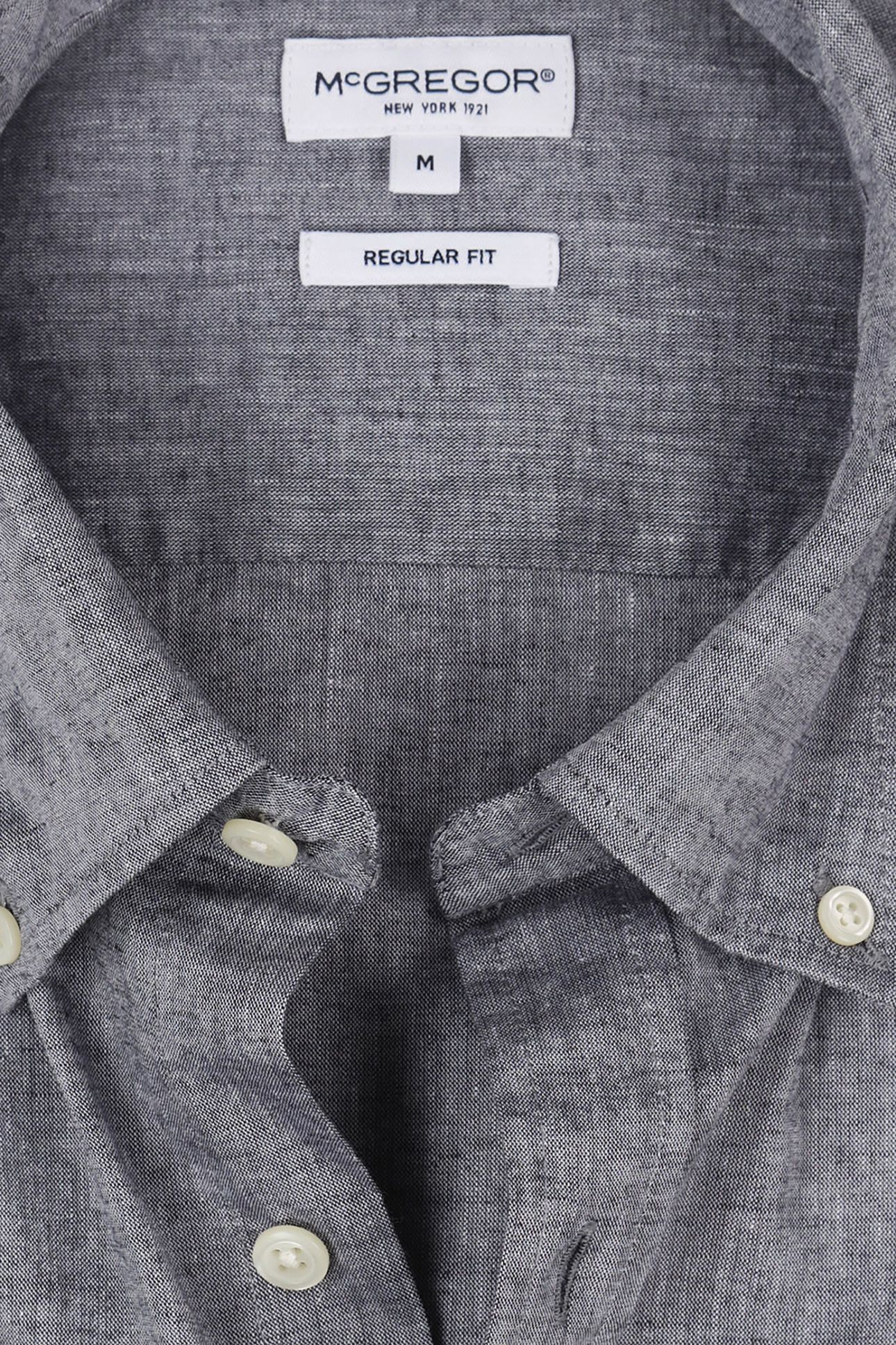COTTON/LINNEN SHIRT NAVY 7