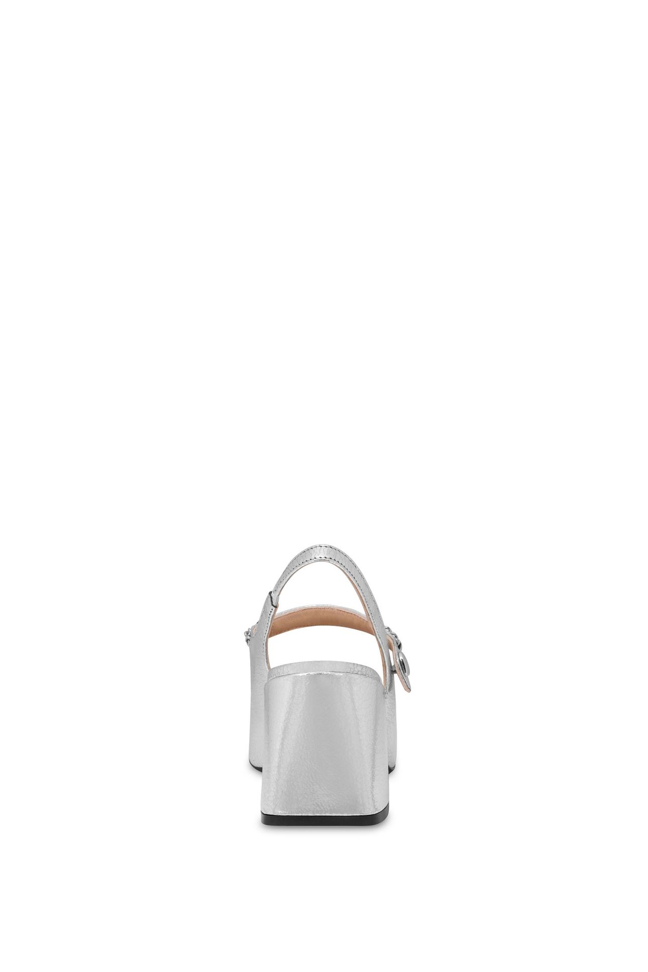 MARY JANE IN CRACKLÉ AND PATENT LEATHER SILVER 3