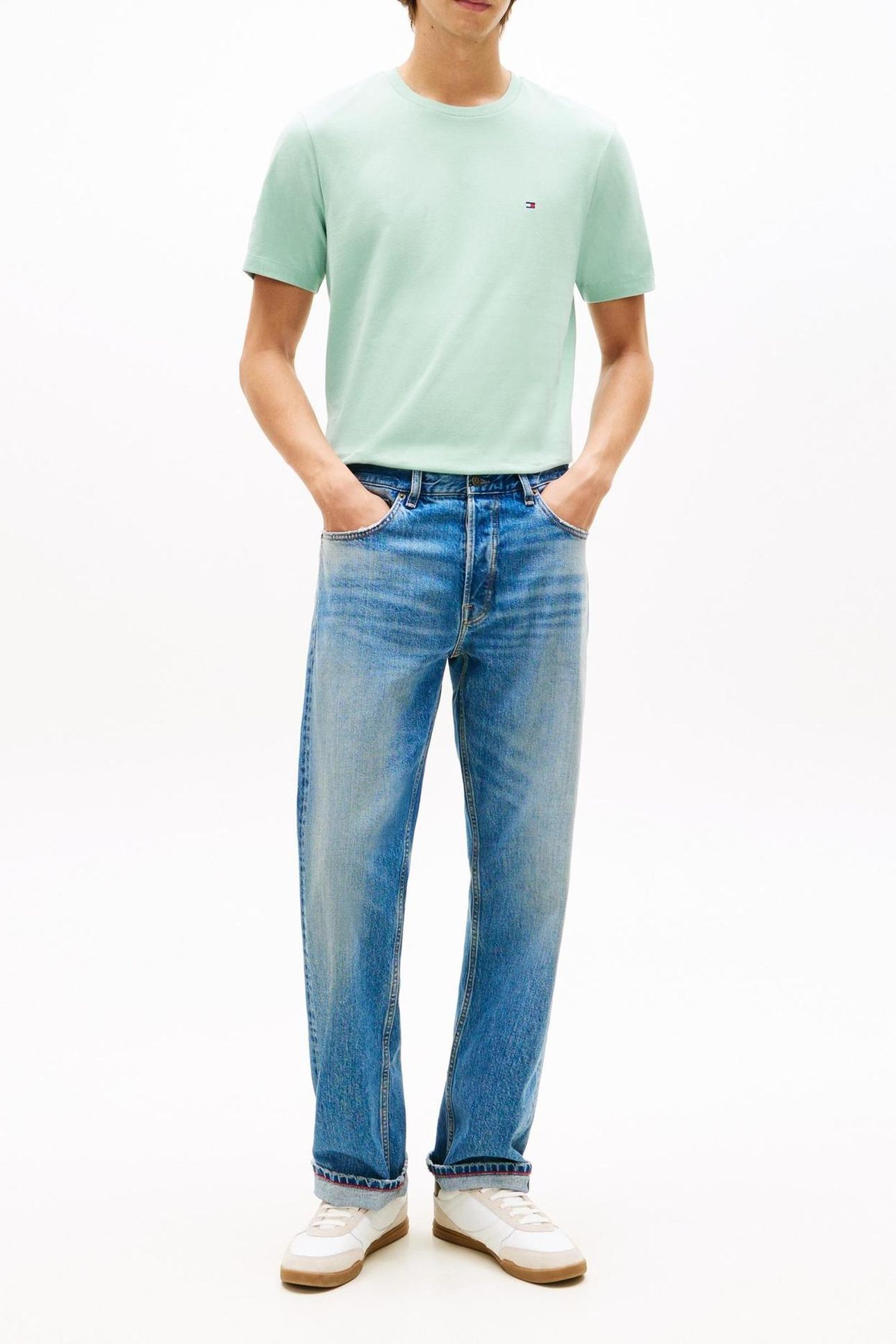 ESSENTIAL SEASONAL REGULAR FIT T-SHIRT CRUSHED MINT 2