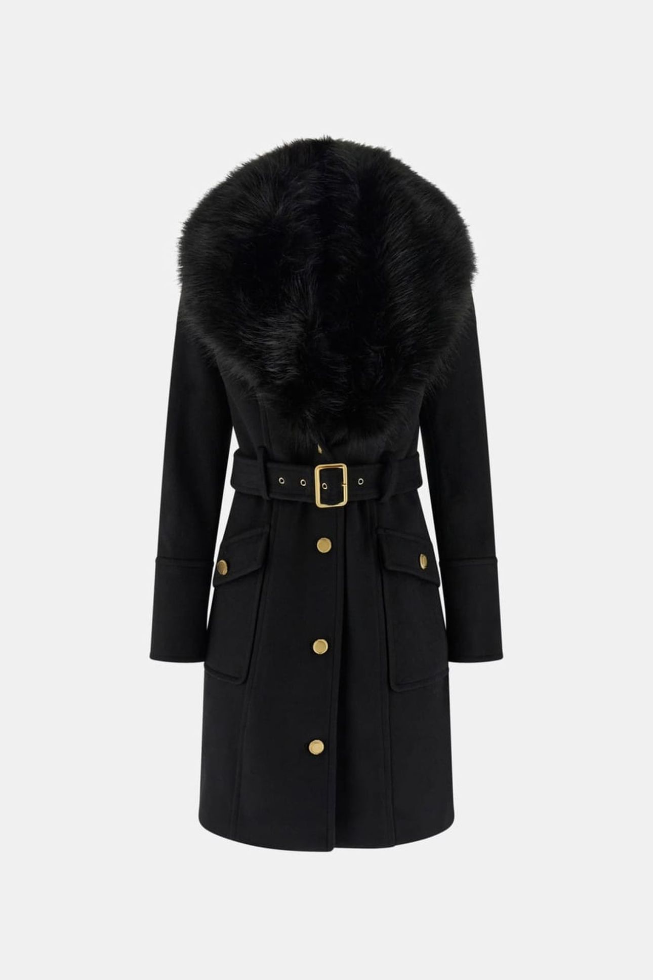 NEW ALICE COAT JET BLACK A996 8