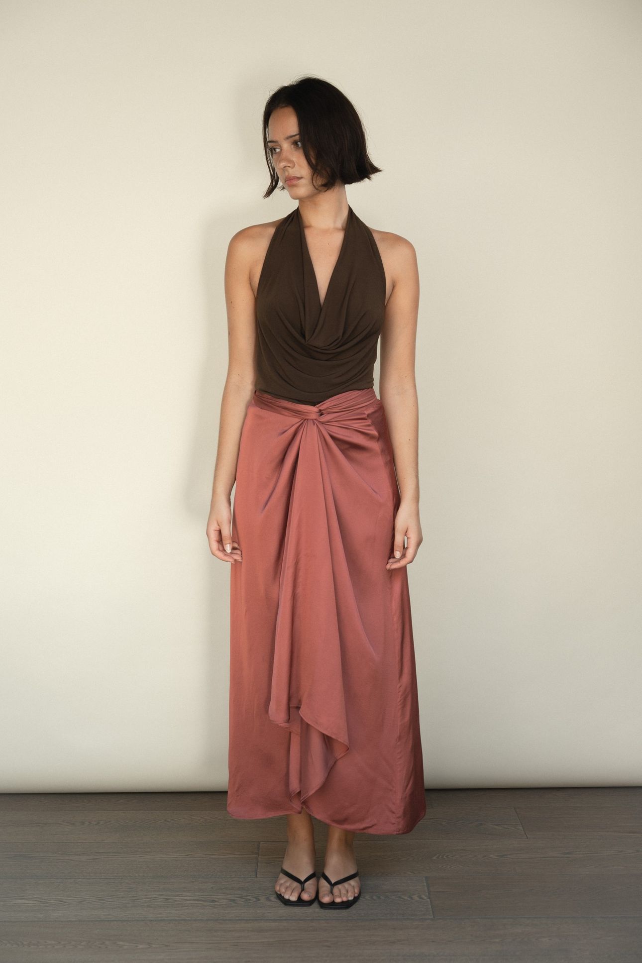 ZINNIA SKIRT ALMOND 3