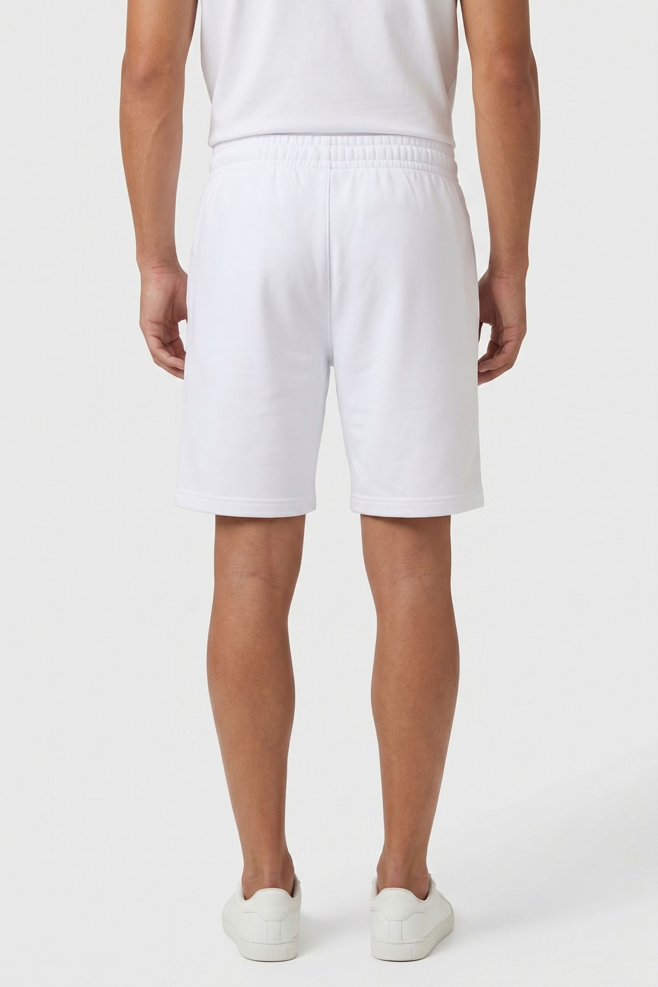 RIFREDI REGULAR GRAPHIC SWEAT SHORTS BRIGHT WHITE 2