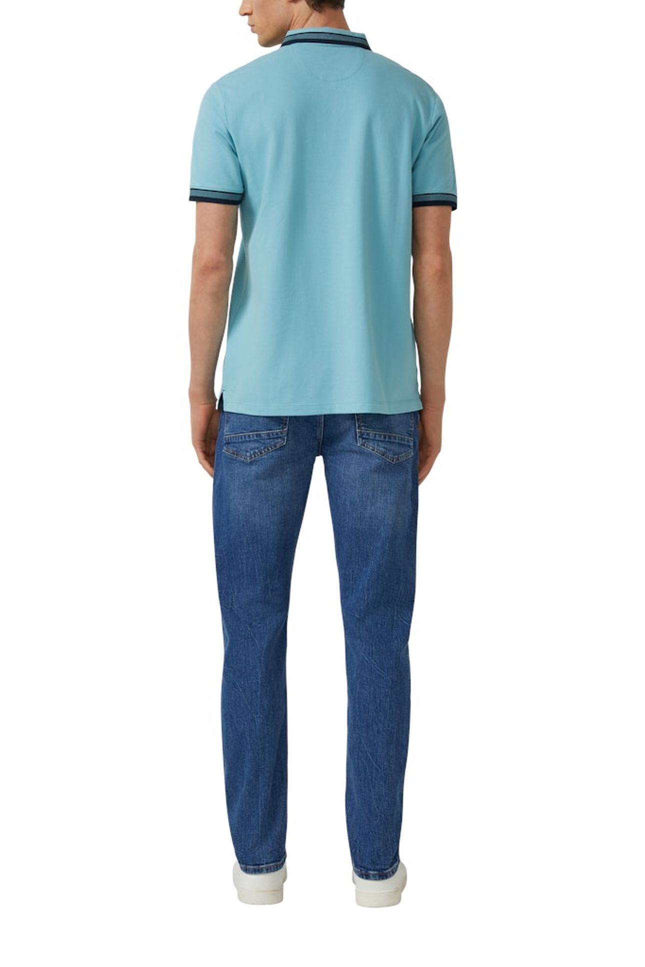 S.OLIVER POLOSHIRTS BLUE AQUA 3
