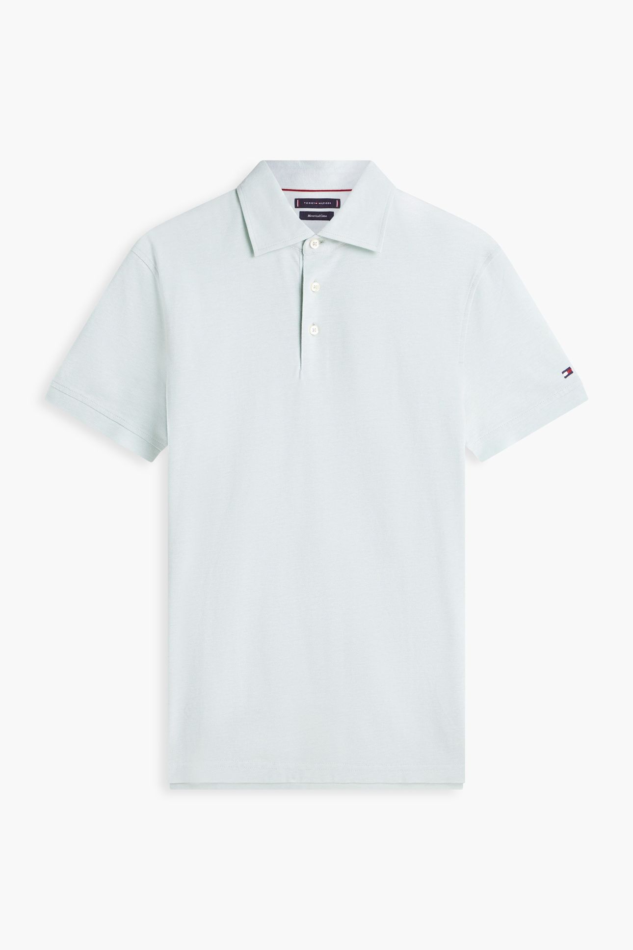 DC WIDE SPREAD COLLAR POLO CRUSHED MINT/WHITE 4