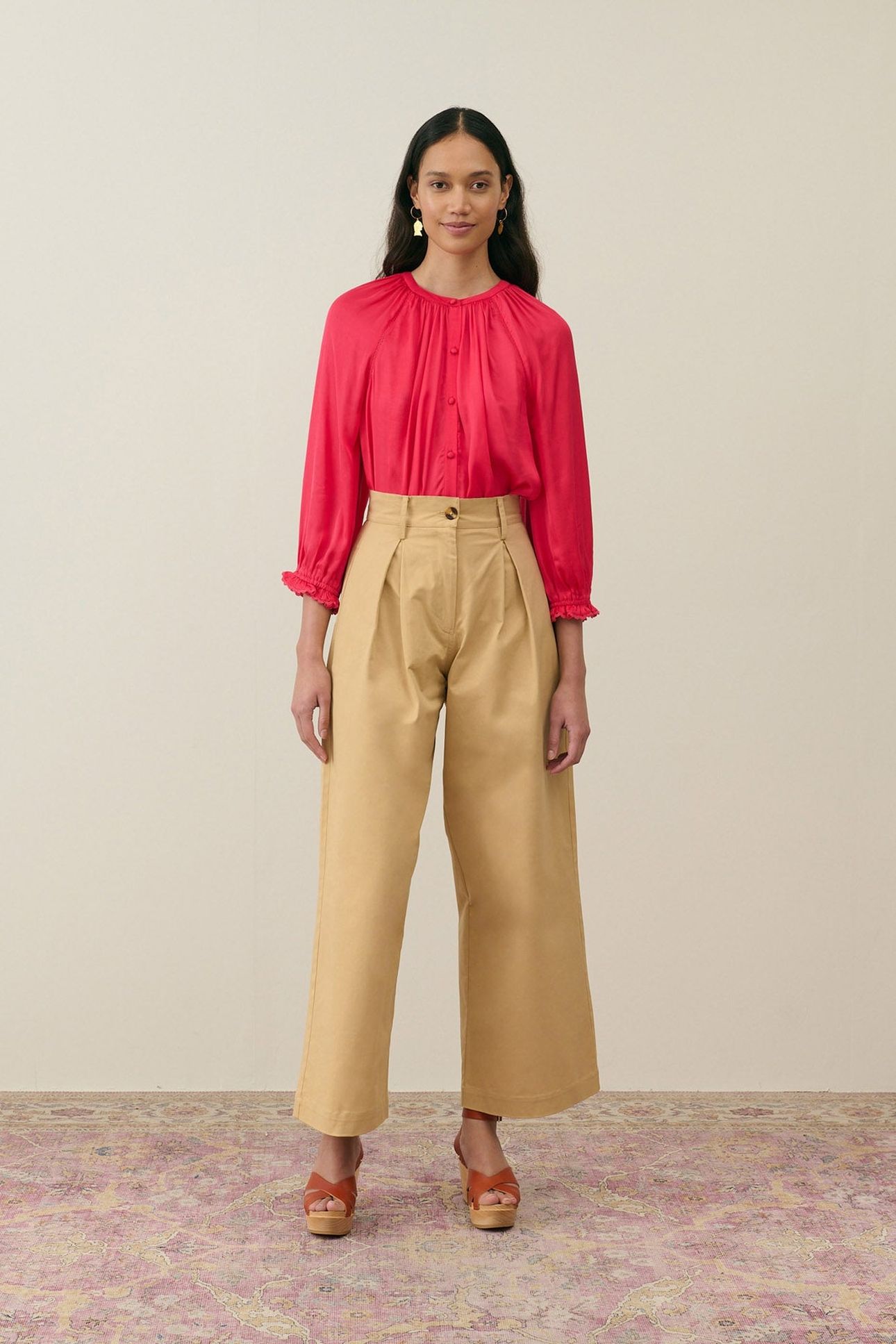SHIRT ALIENOR RASPBERRY 3