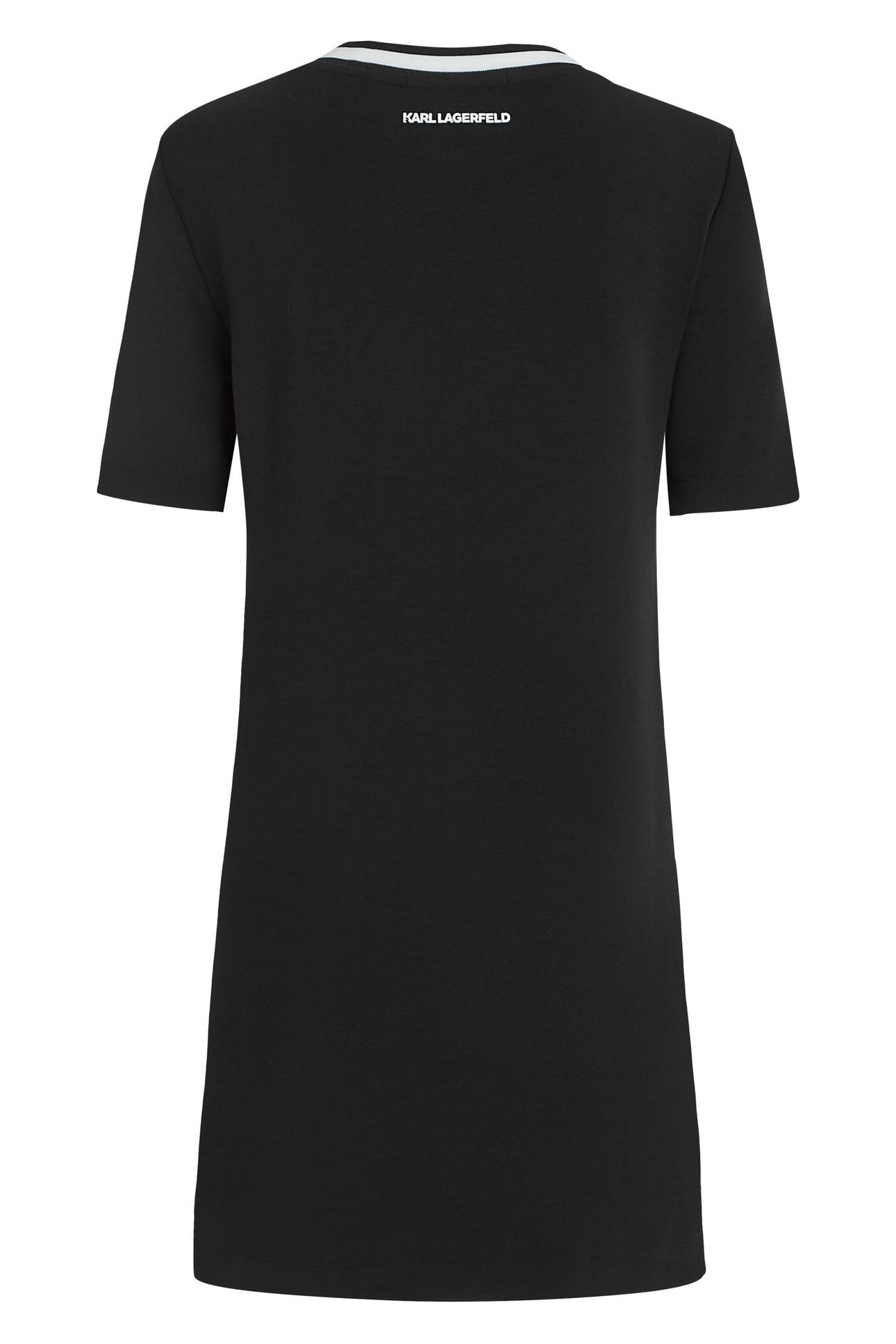 IKON PATCH TSHIRT DRESS BLACK 4