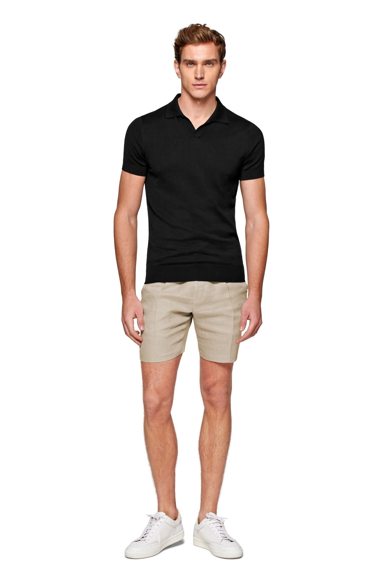 BUTTONLESS POLO POLO BLACK 1