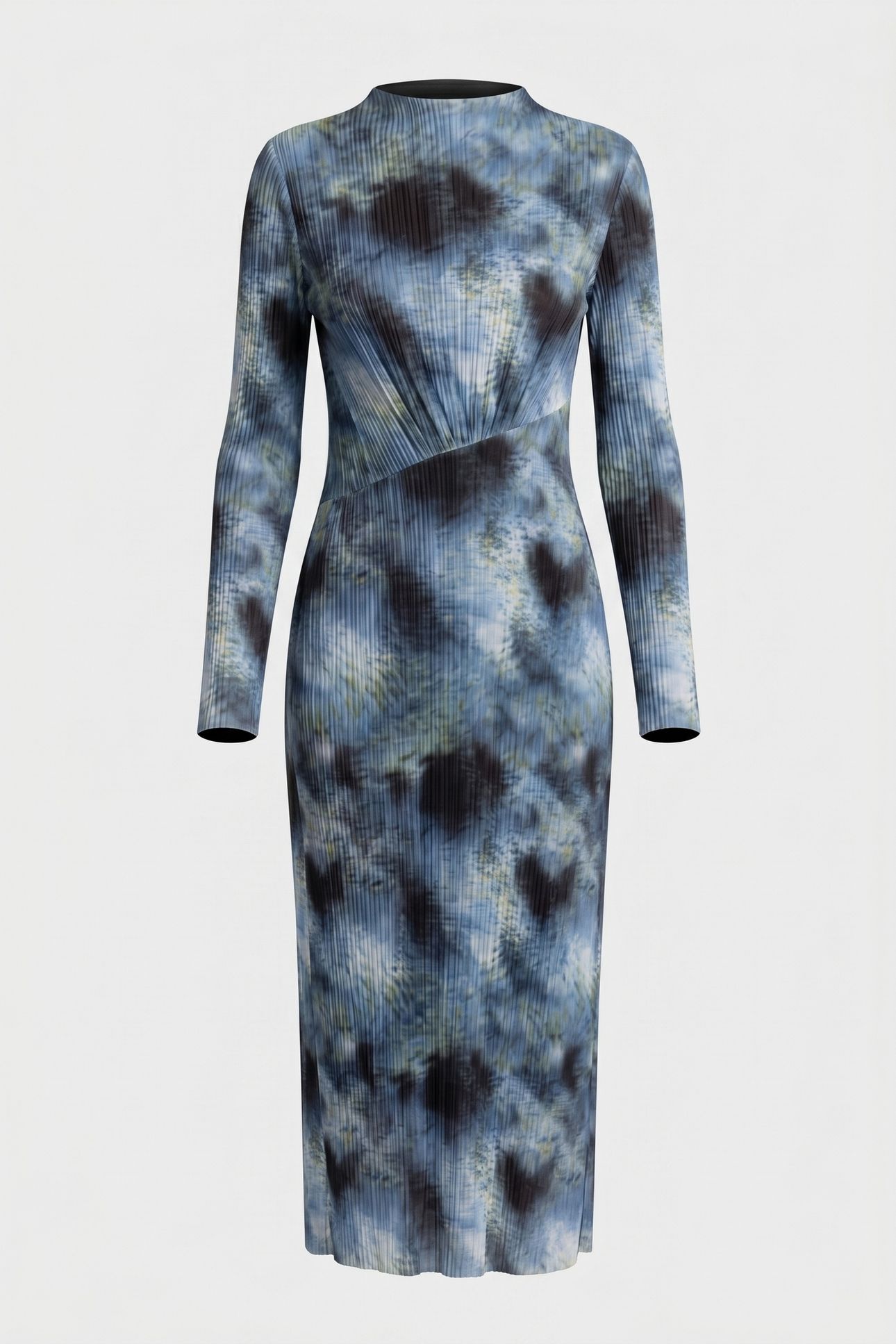 MONICA MESH DRESS BLUE 3