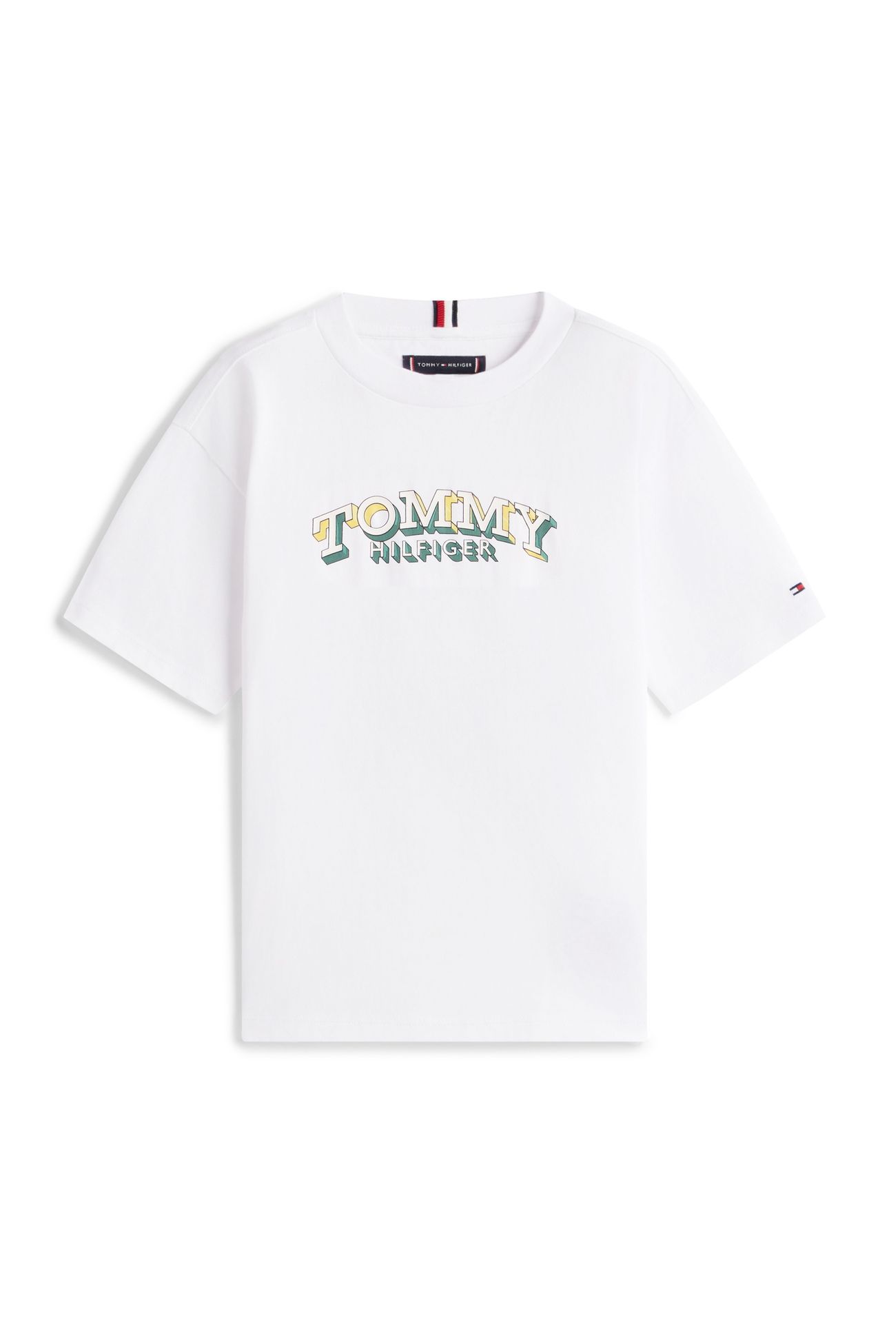 BOYS 3D GRAPHIC T-SHIRT WHITE TOMMY 4