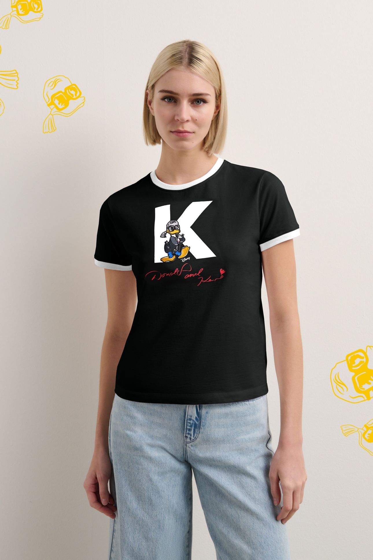 DISNEY PETITE T-SHIRT BLACK 1