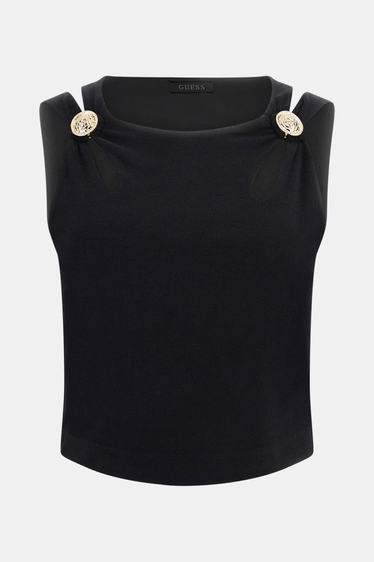 GUESS ECO ZAMA CUT OUT DETAILS JET BLACK A996 4
