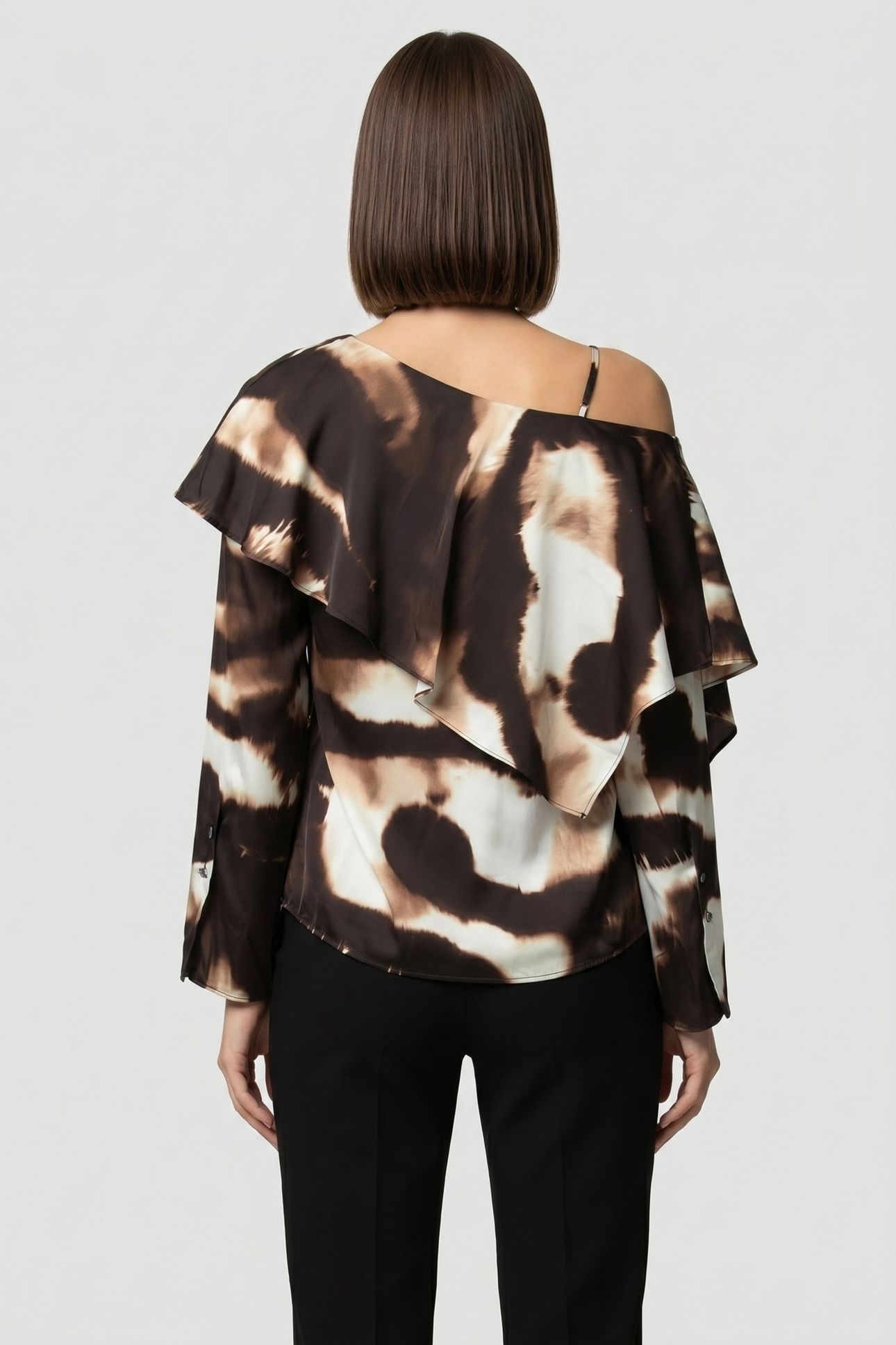 LOLLO BLOUSE BROWN 2
