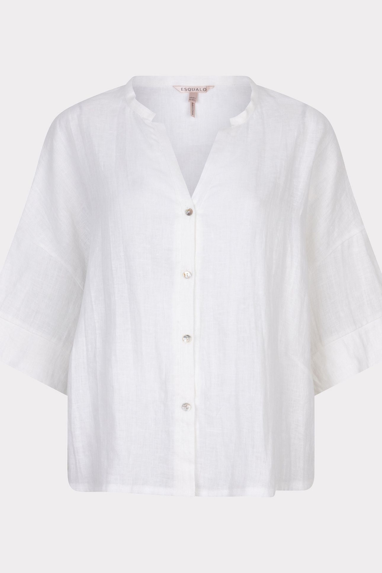 BLOUSE OVERSIZED LINEN OFF WHITE 4