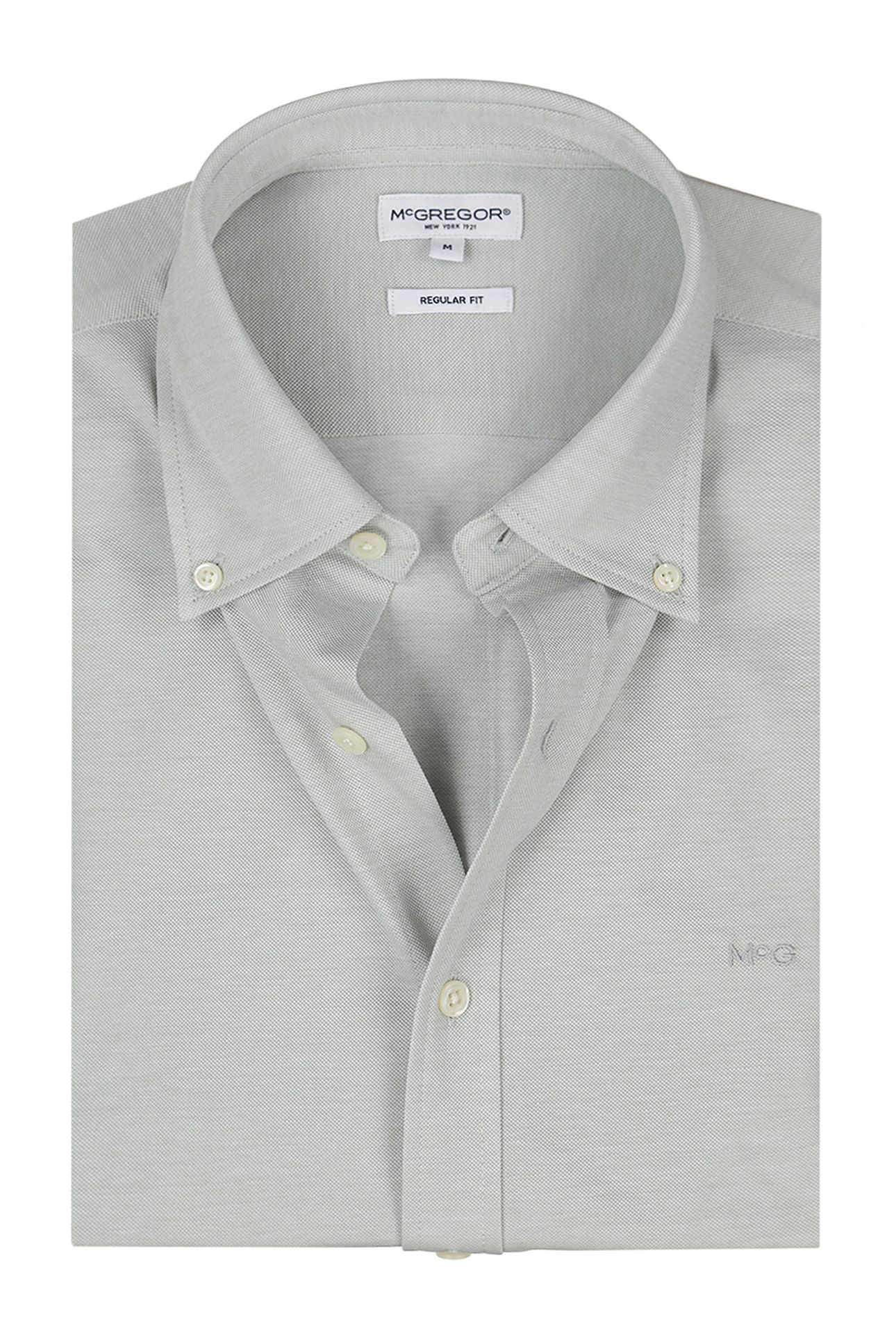 STRETCH PIQUE SHIRT LIGHT OLIVE 3