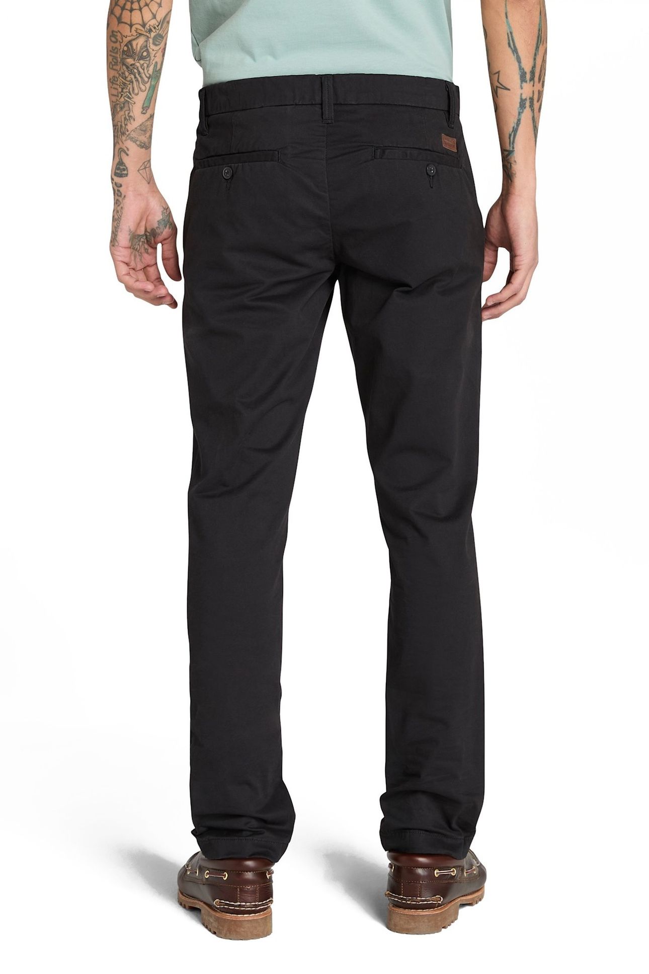 TWILL CHINO PANT SLIM BLACK 3
