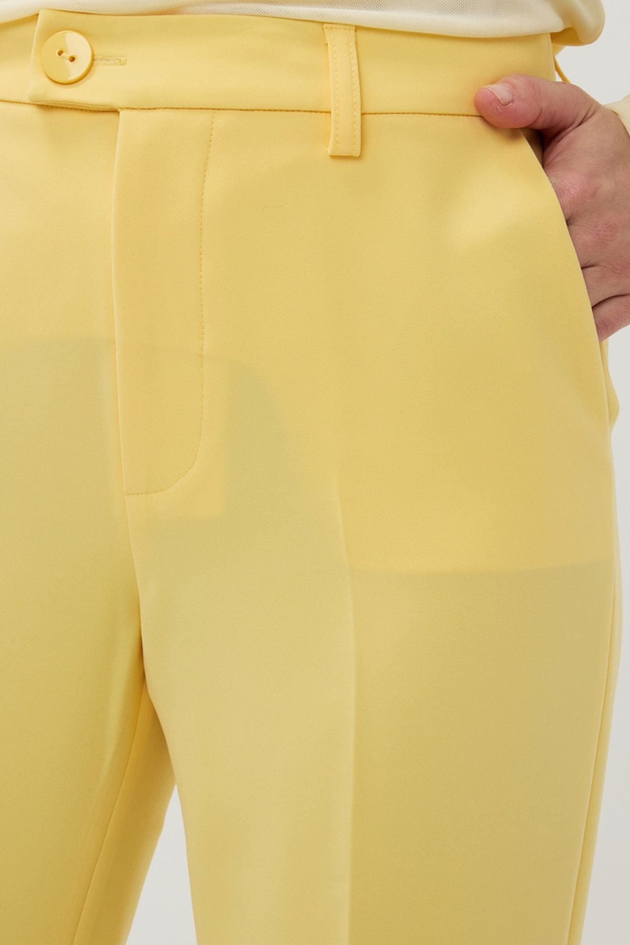 TROUSERS CHINO CITY YELLOW 7