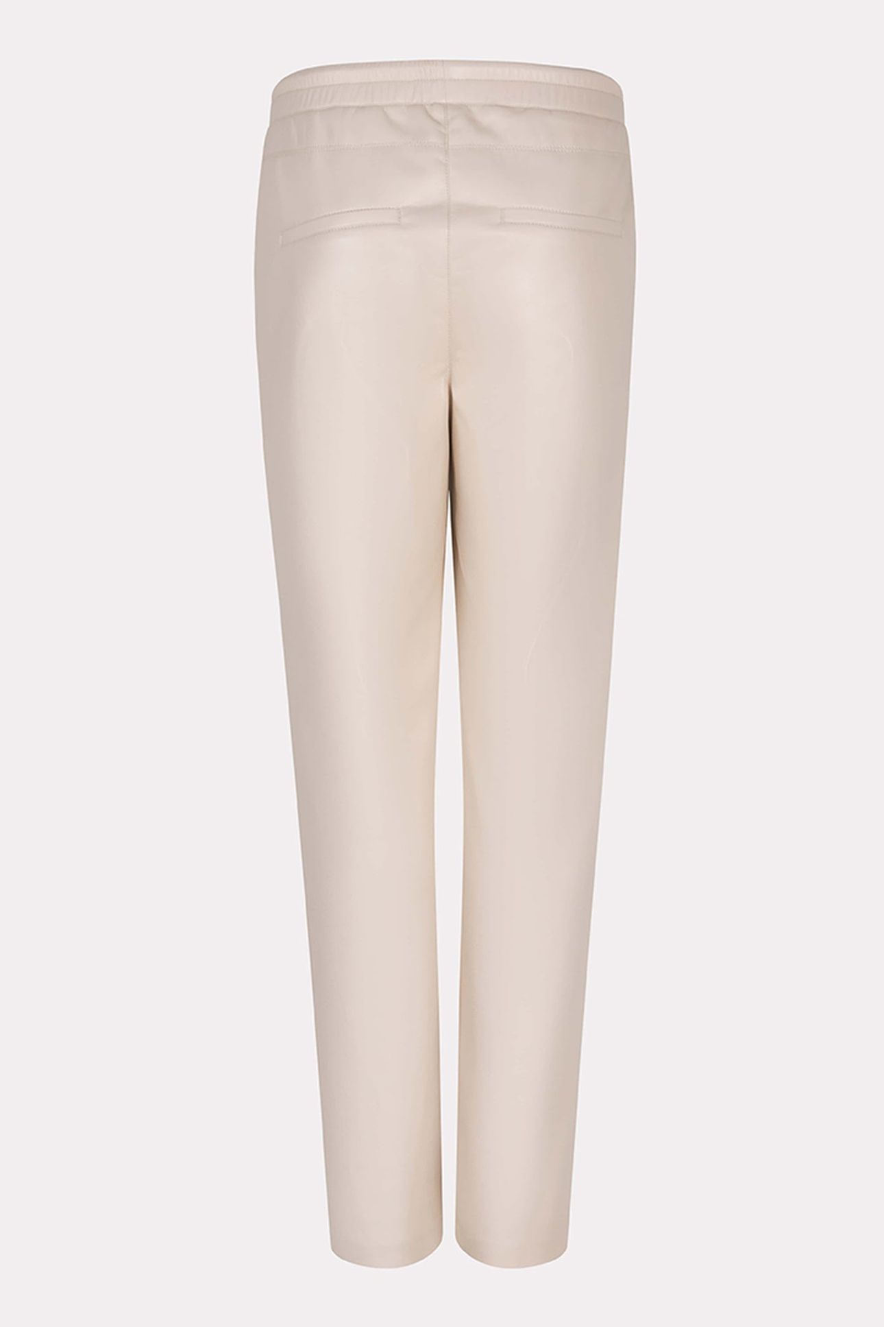 TROUSERS SUPER SOFT VEGAN LEATHER SAND 6