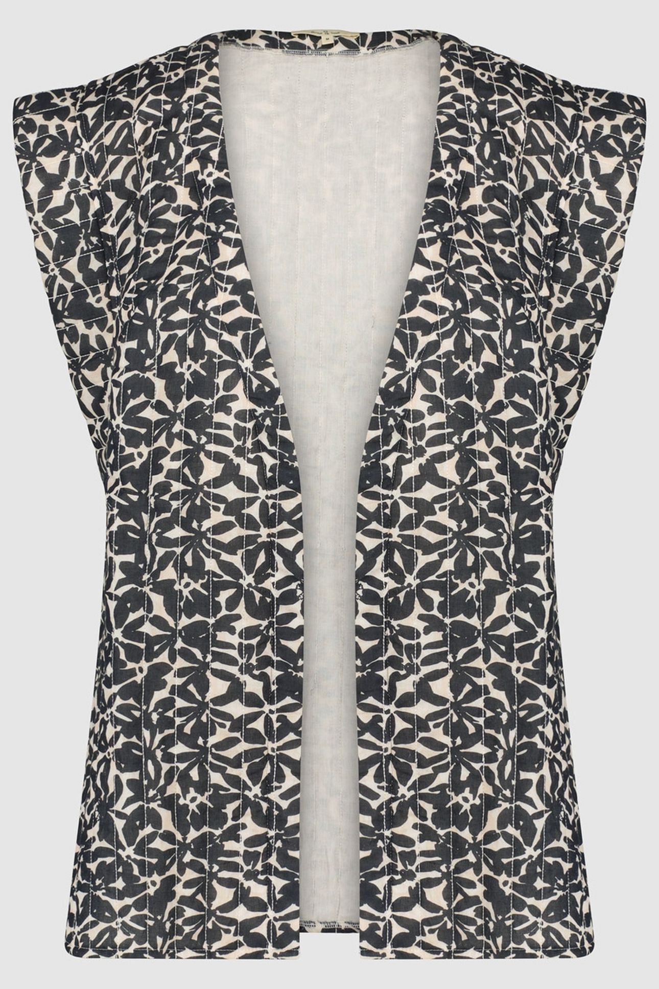 ANNABEL GILET FLORAL FUSION 2