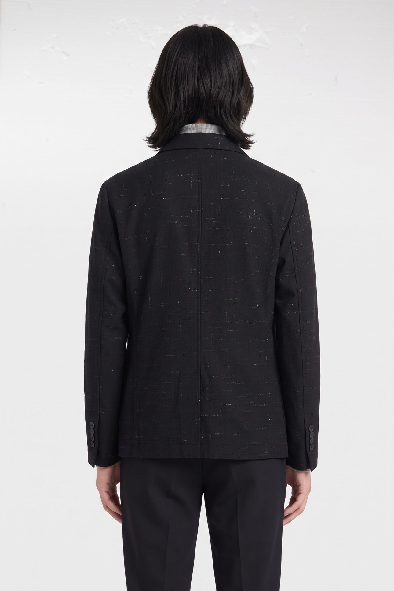 FINCHER JACKET BLACK/ECRU 3