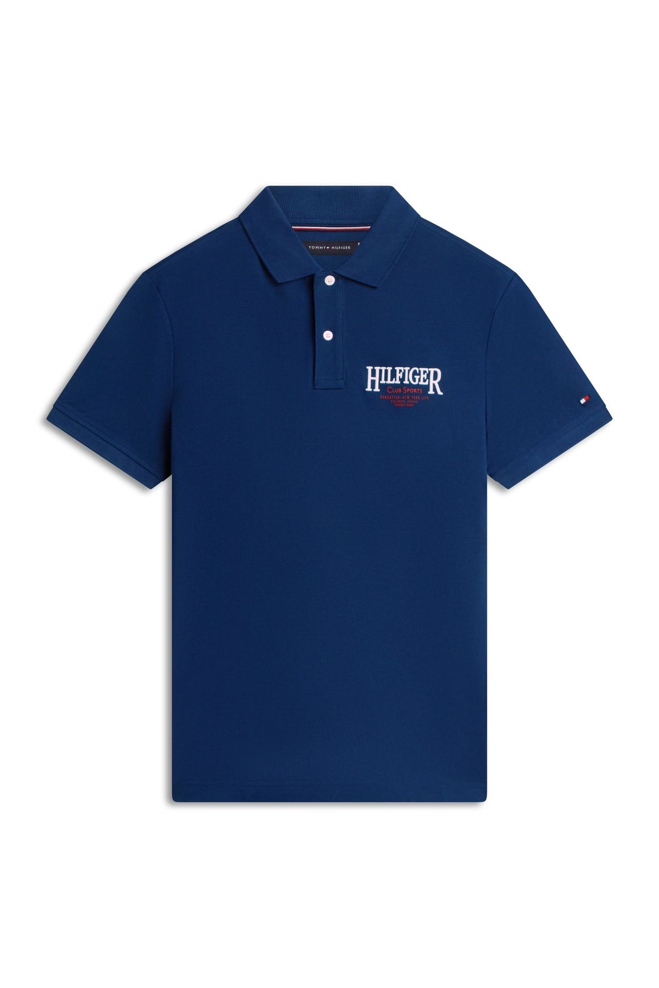 LEFT CHEST GRAPHIC POLO CARBON NAVY 4