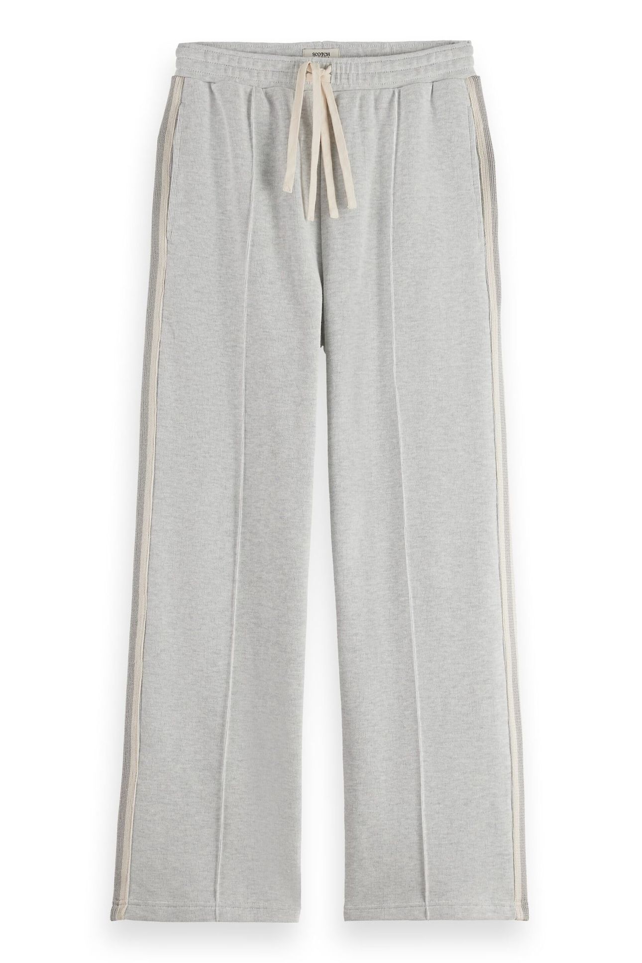 INTERLOCK SWEATPANTS LIGHT GREY MELANGE 6