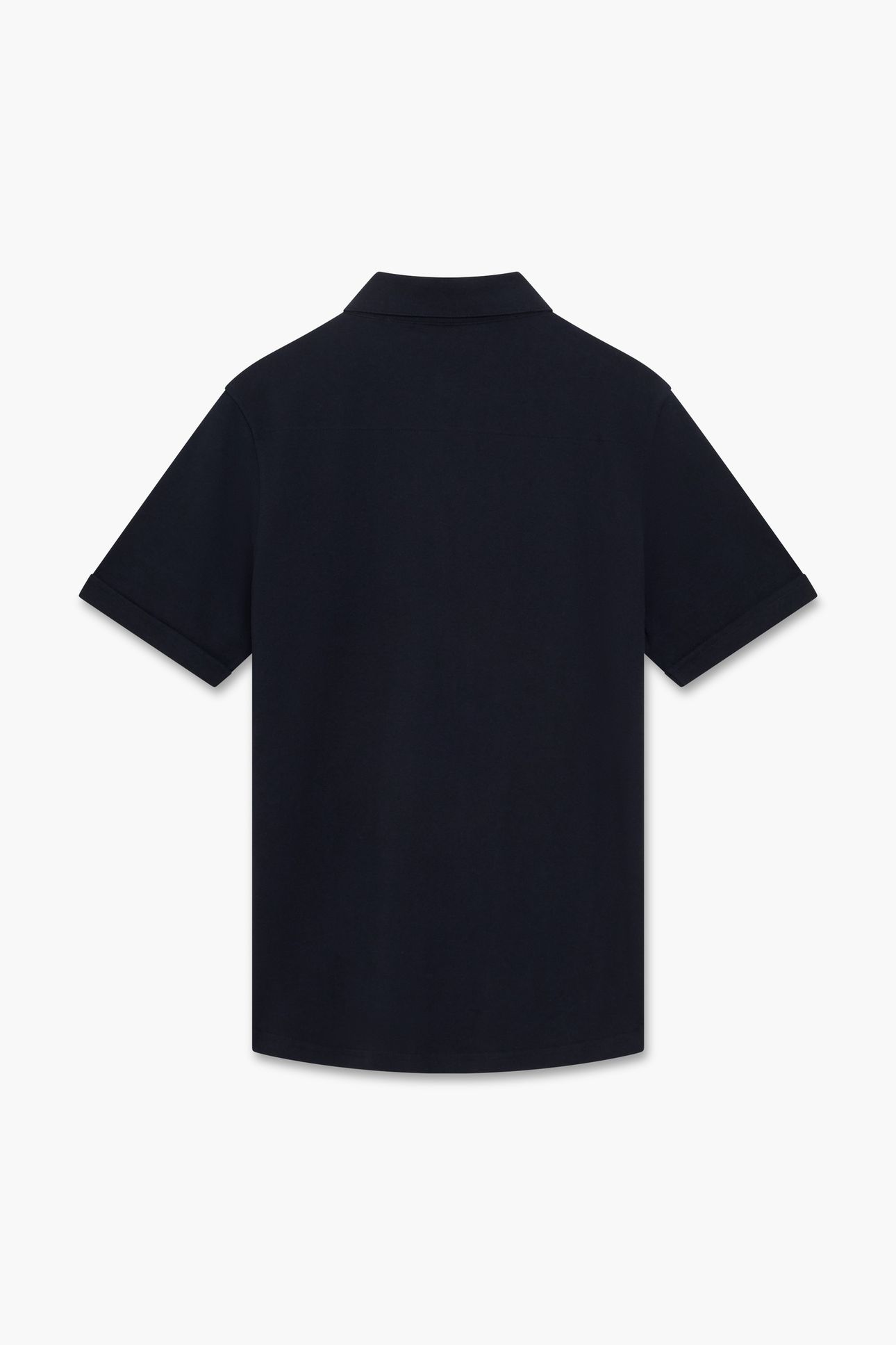 PIQUE SHIRT S/S MARINE 2