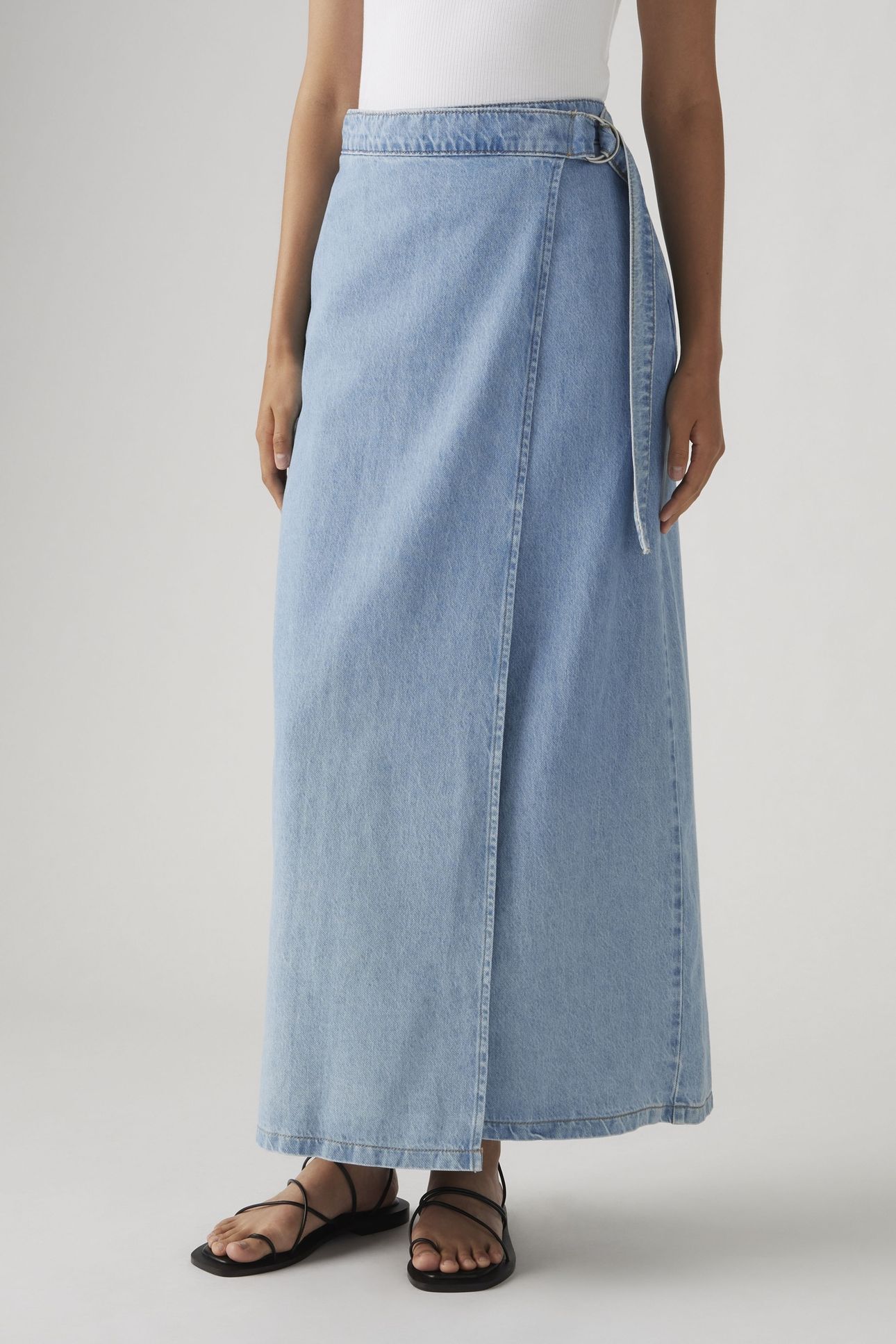 COLUMN WRAP SKIRT 5