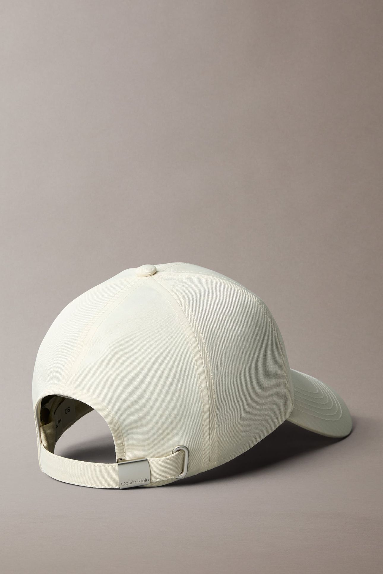 MONOGRAM EMBROIDERY CAP BONE WHITE 2