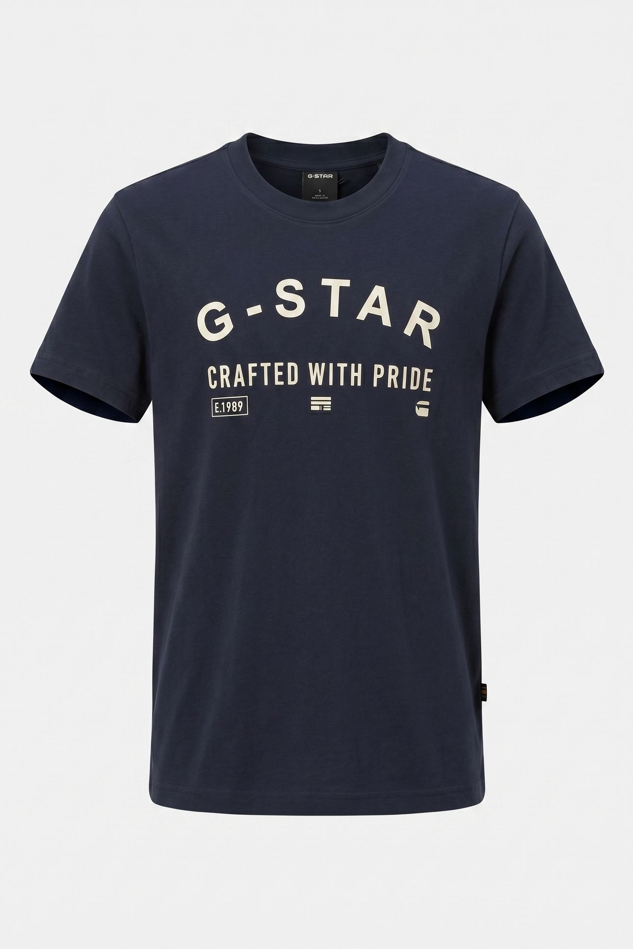 CHEST LOGO R T S\S BLUE 4