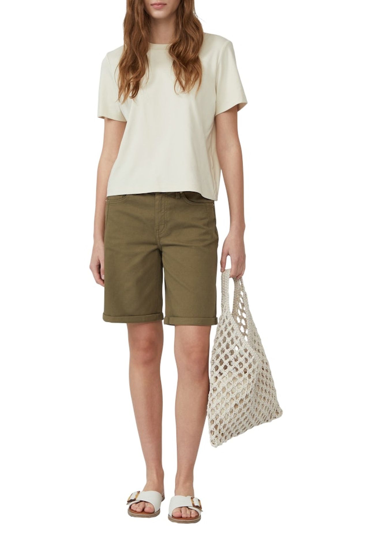 S.OLIVER JEANS SHORTS ARMY 2
