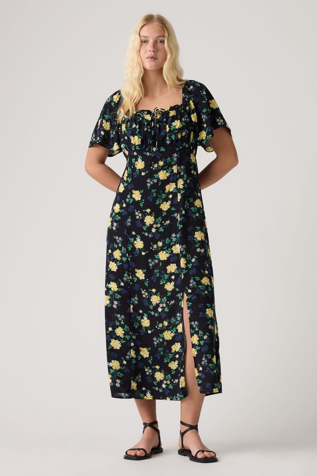 AMARA COLUMN MIDI DRESS 1