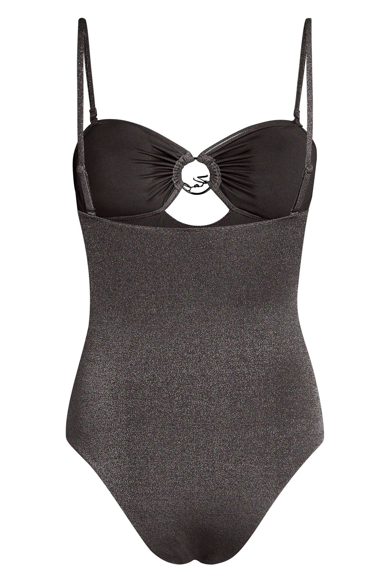 KARL DNA RING RIO SWIMSUIT BLACK LUREX 4
