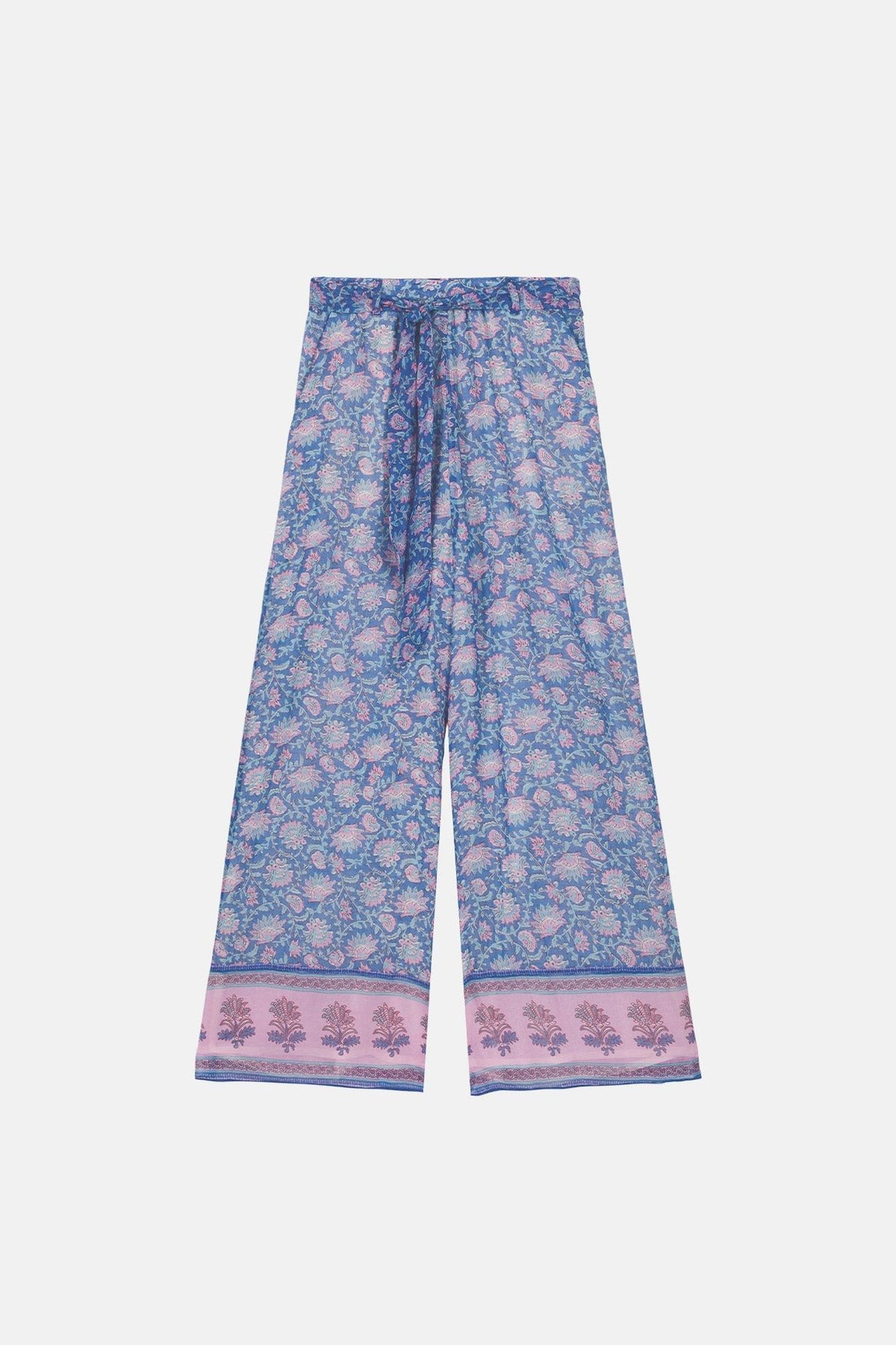 PANTS AMANDINA BLUE CAPRI COVE 5