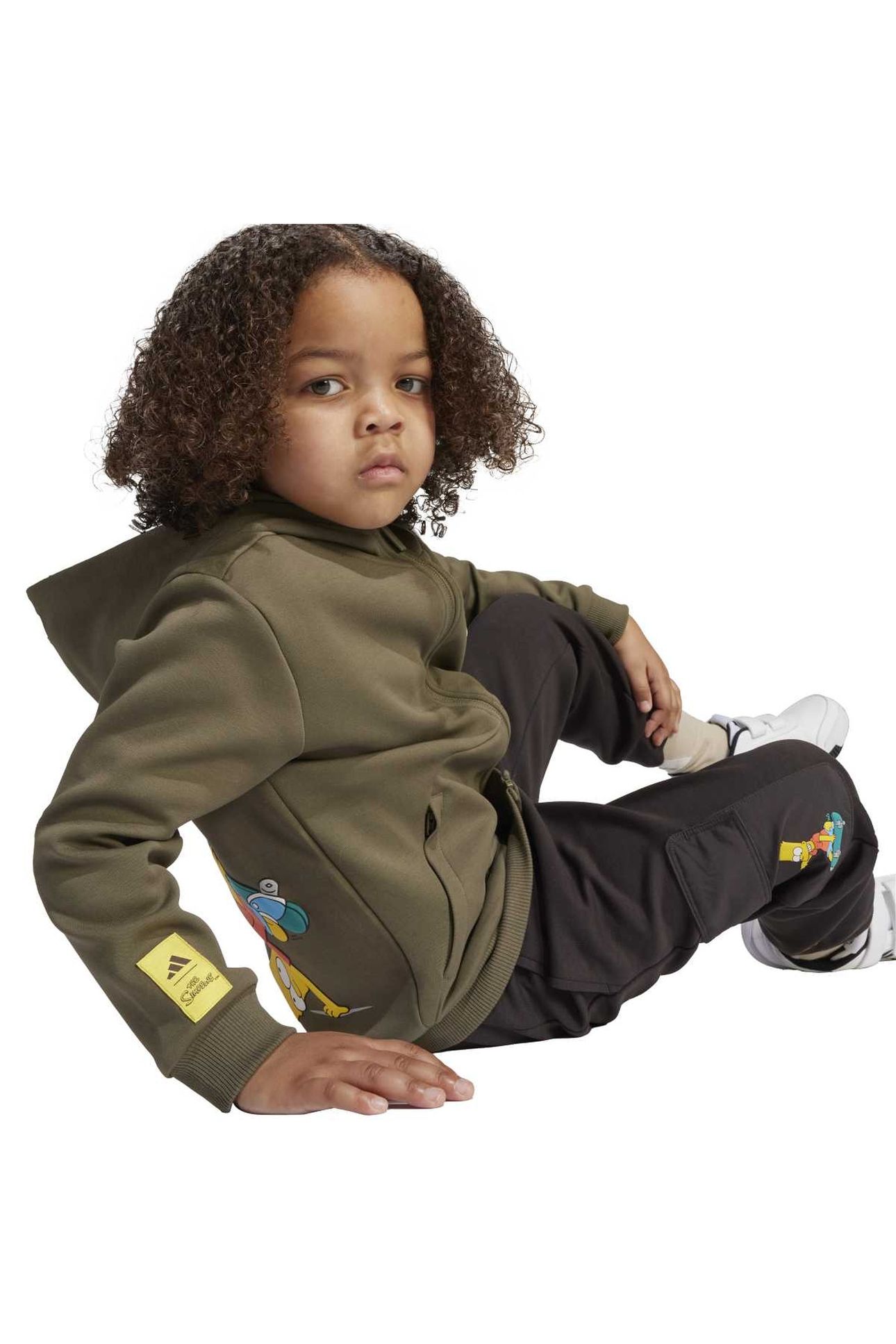 SPORTSWEAR ADIDAS THE SIMPSONS TRACK TOP OLIVE STRATA 3