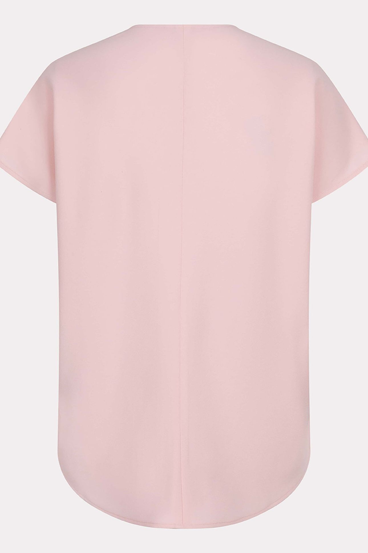 BLOUSE V-NECK PLEAT LIGHT PINK 8