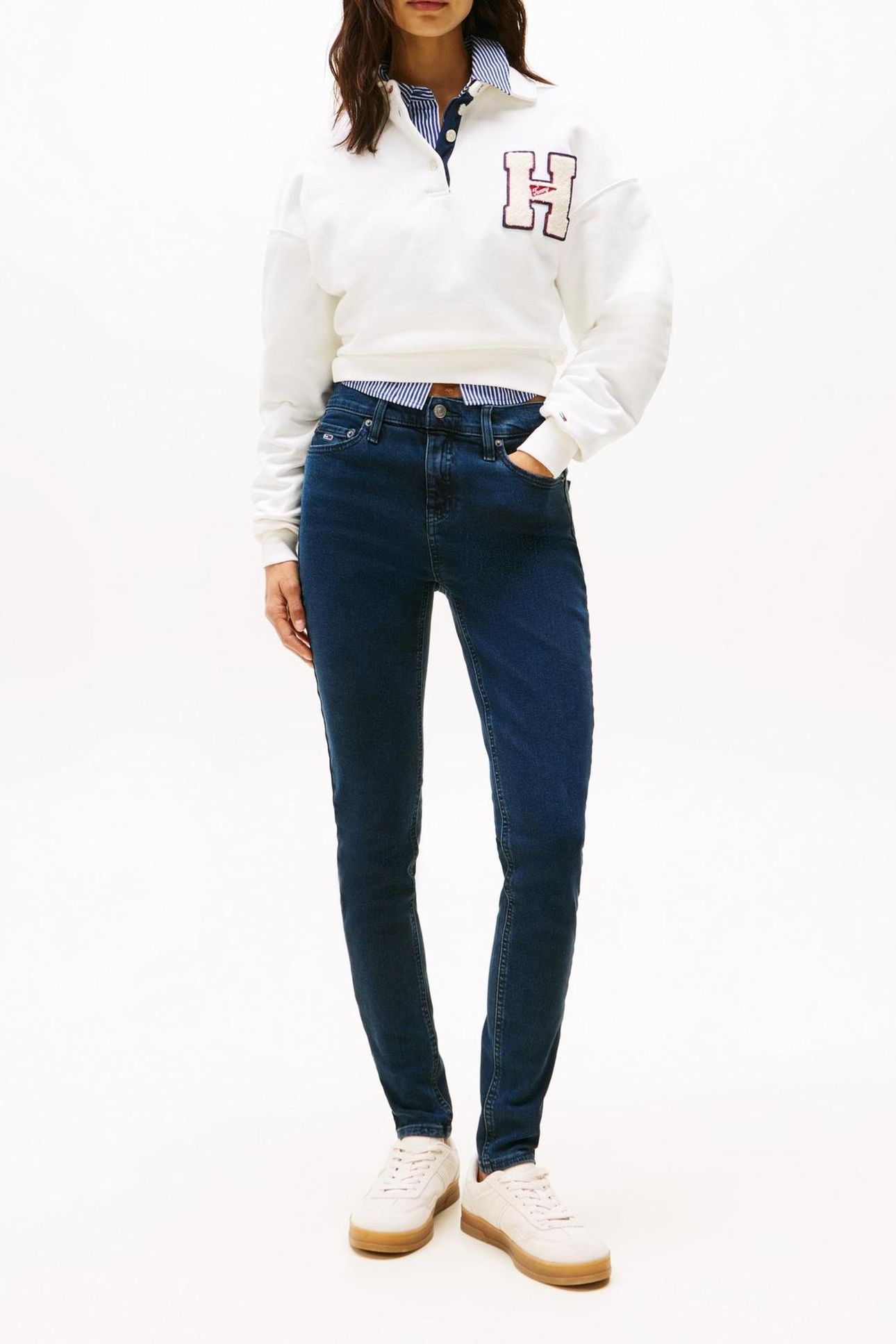 NORA SKINNY JEANS DENIM BLUE BLACK 1