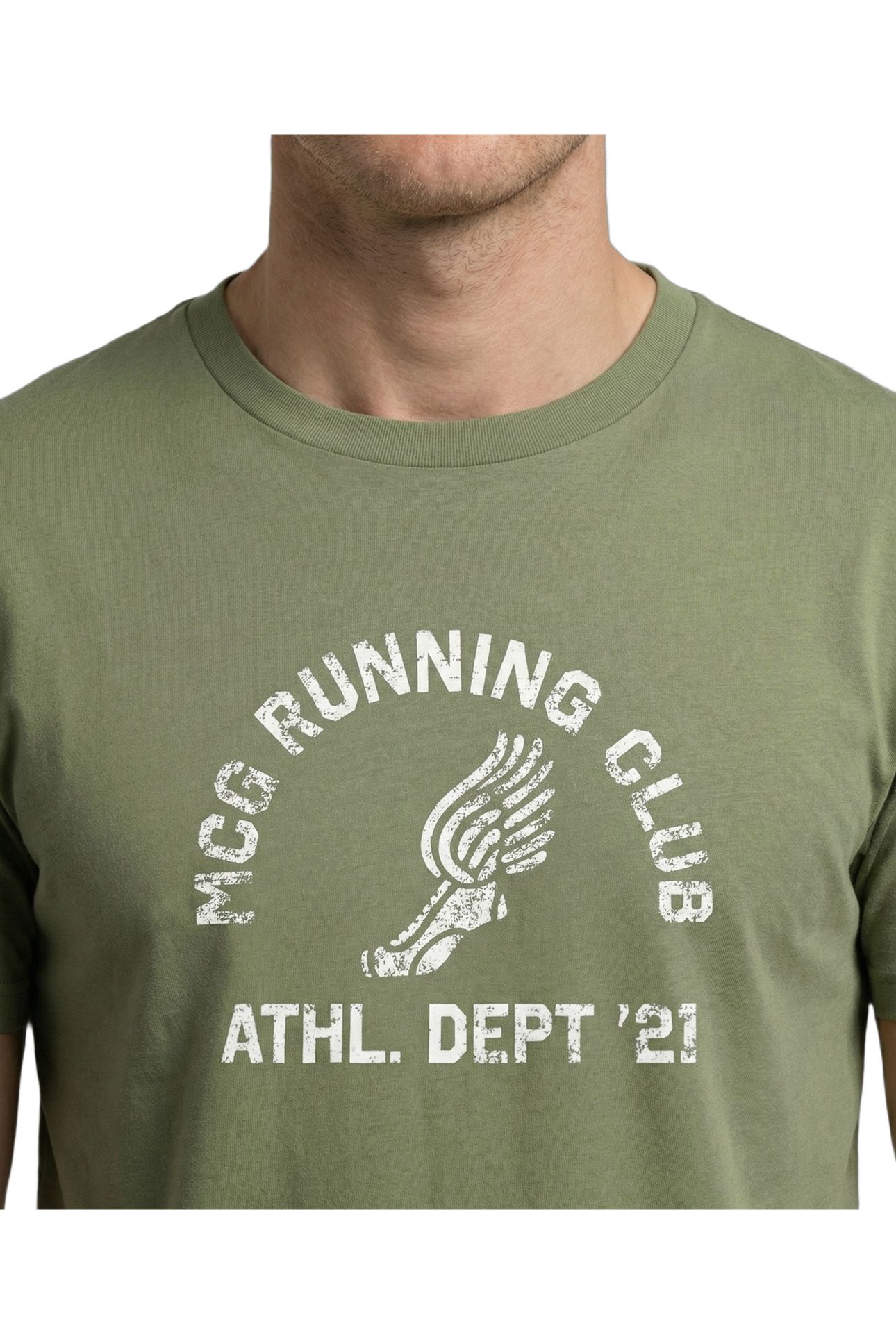 GRAPHIC T-SHIRT 2 LIGHT OLIVE 6