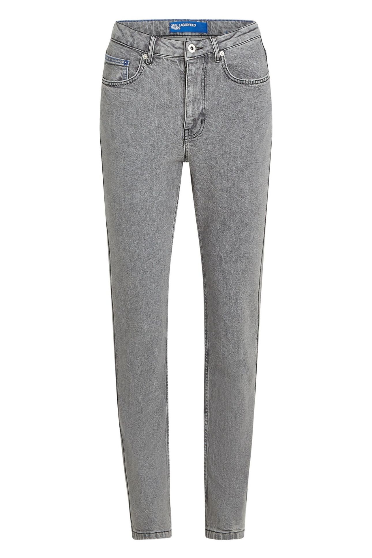 TAPERED DENIM WASHED GREY 3