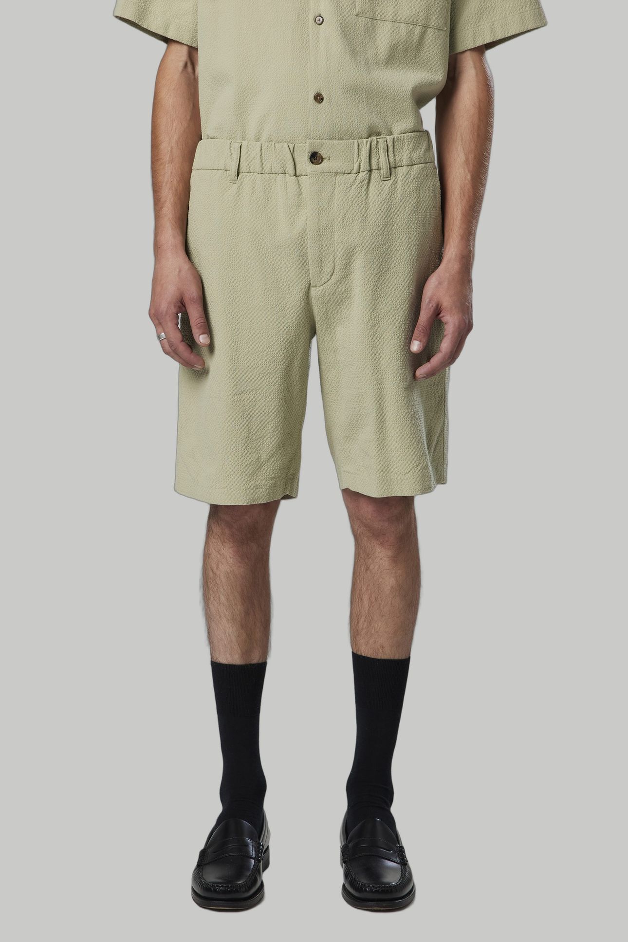THEODOR SHORTS 1040 SHORTS PALE GREEN 6