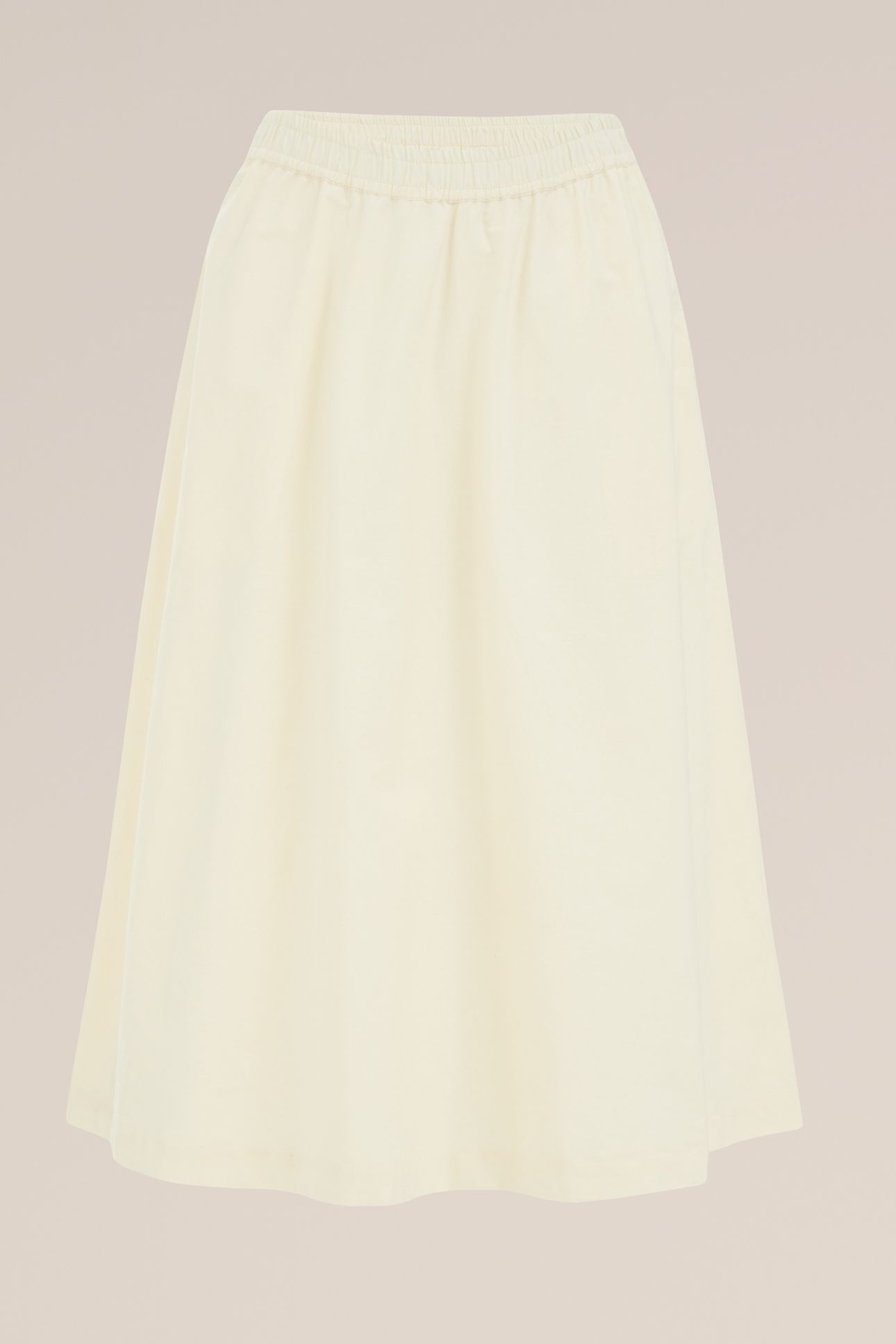 SKIRT MEDIUM LENGTH LIGHT YELLOW 4