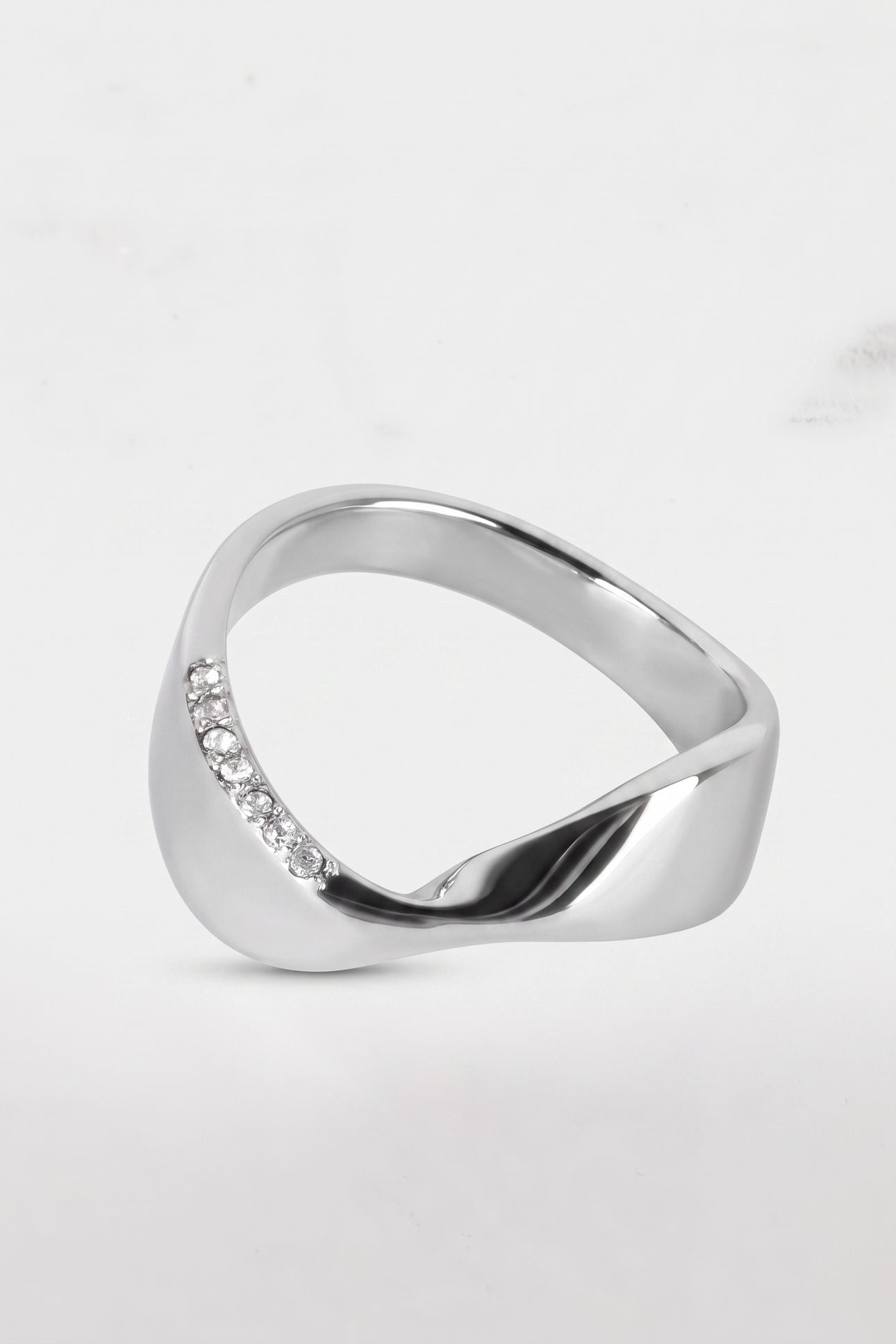 SWING RING SILVER / 52 3