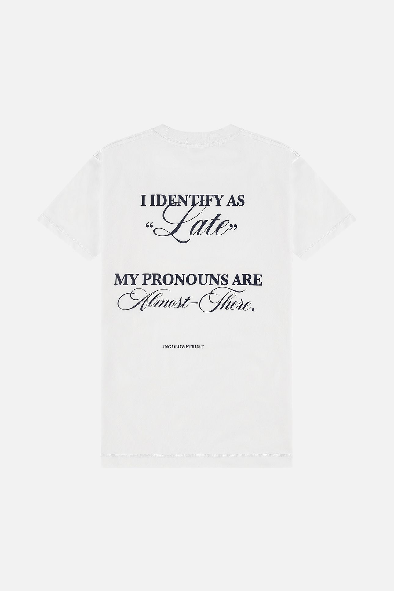 THE TIME TEE WHITE 2