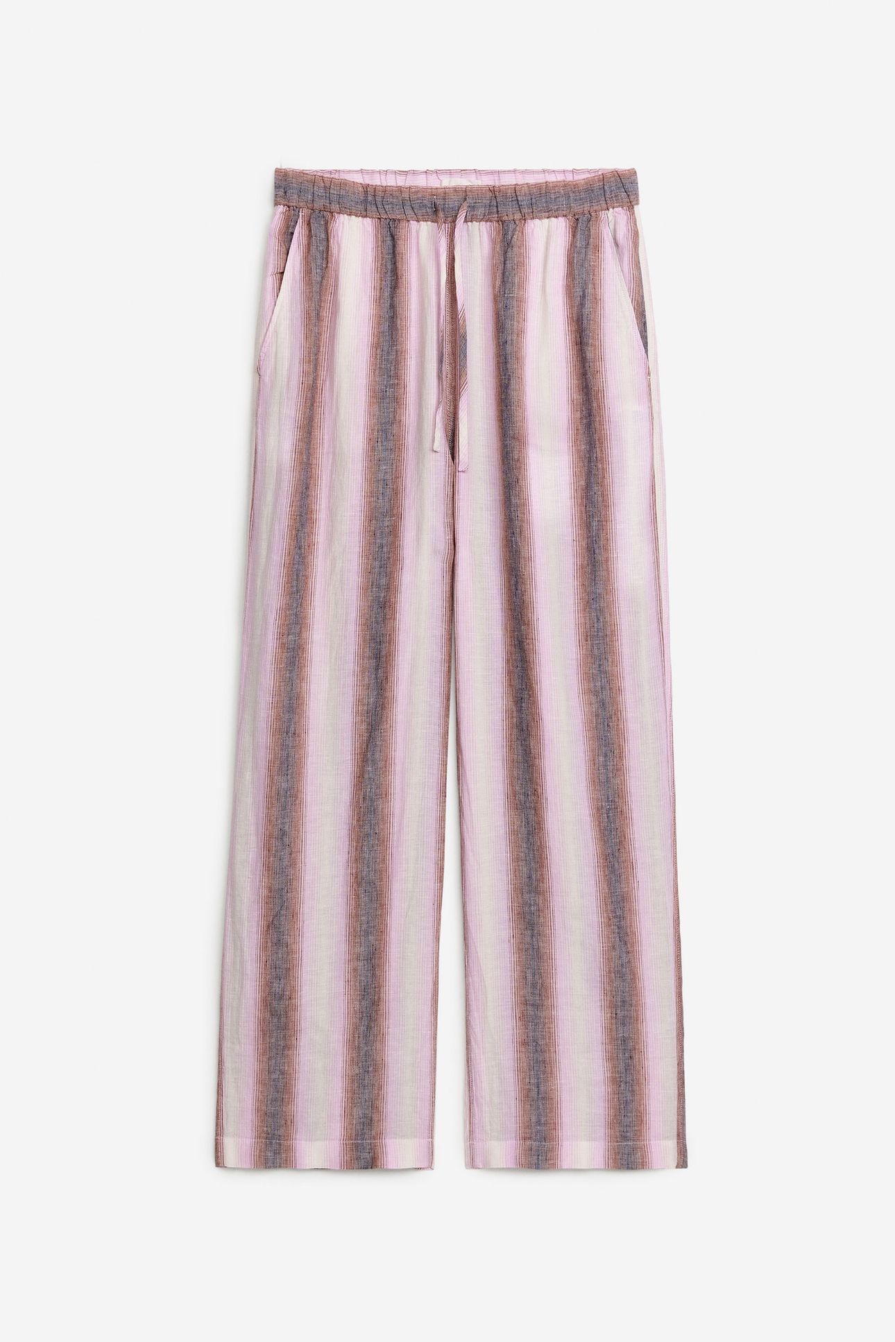 LUDVIG LINEN TROUSERS PINK 3
