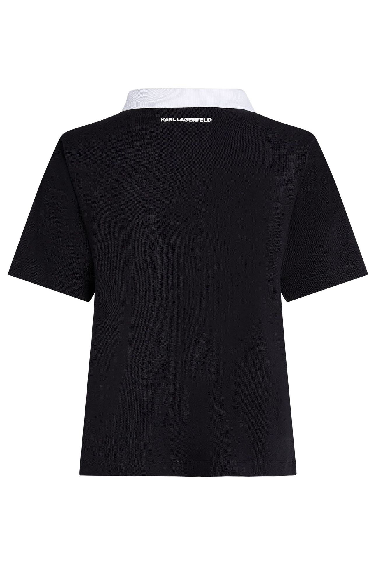 IKON PATCH POLO T-SHIRT BLACK 4