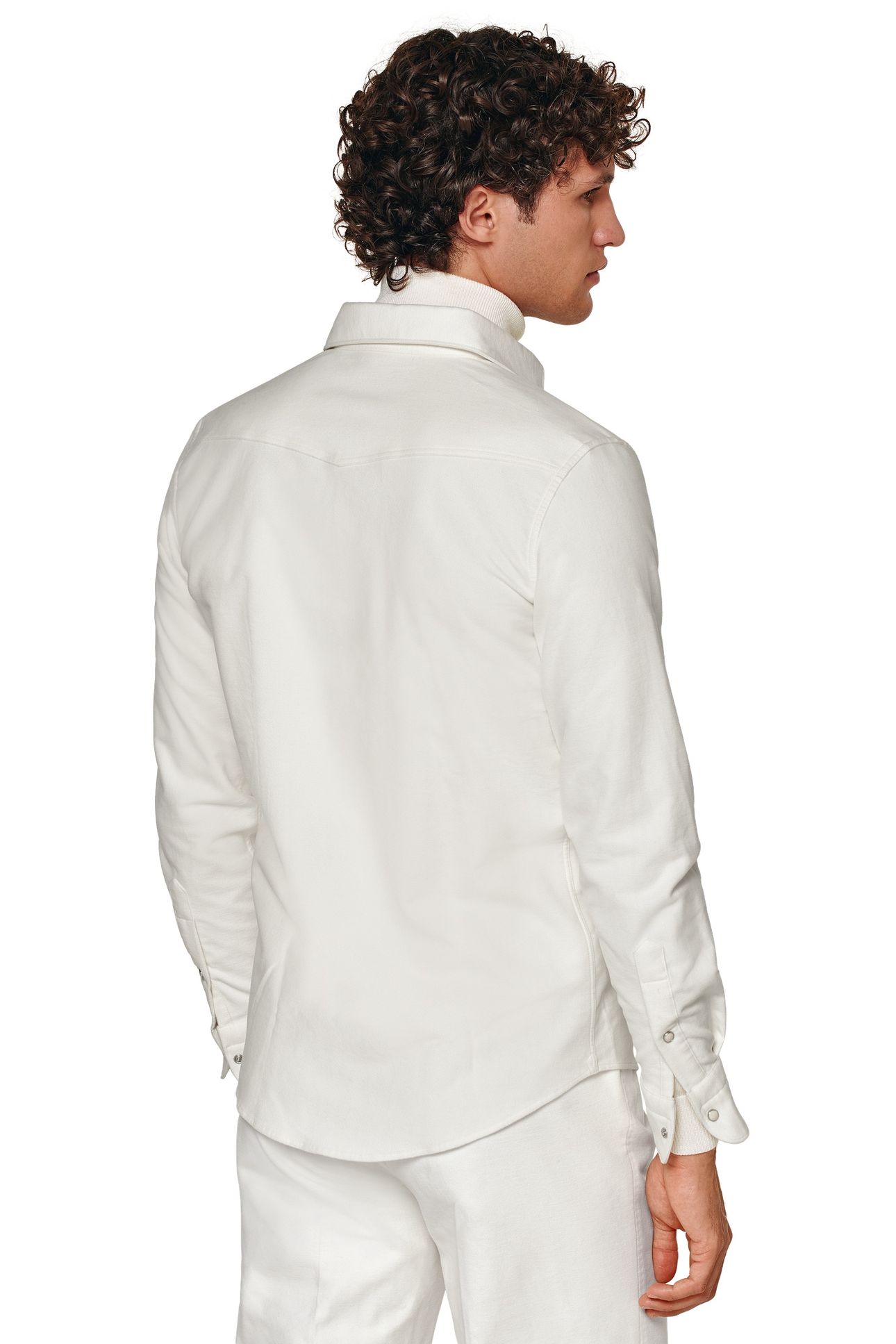 WESTERN MOLESKIN CASUAL SHIRTS OFF-WHITE 4