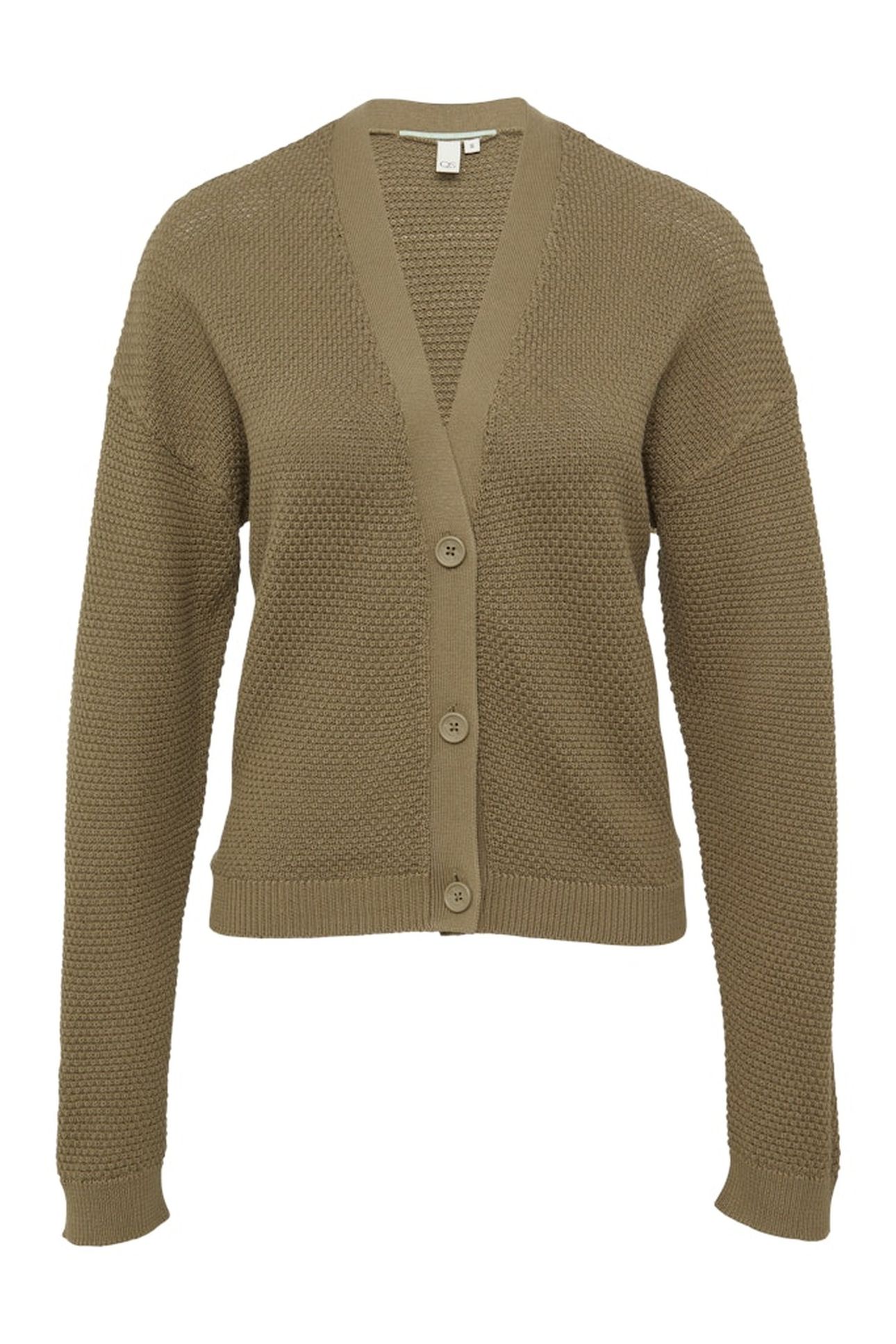 S.OLIVER-QS CARDIGAN DARK GREEN 4