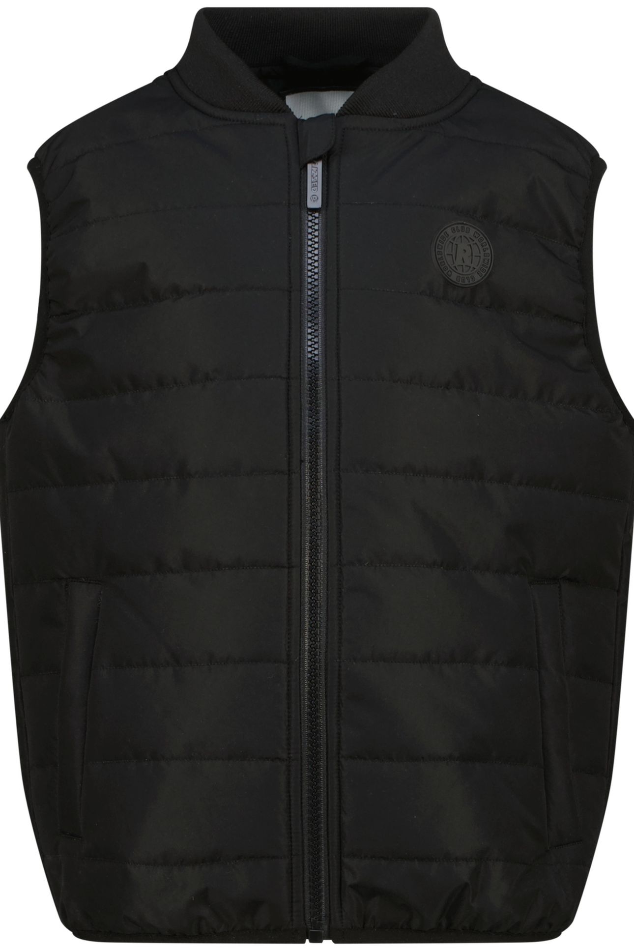 BOYS TOBY BODYWARMER DEEP BLACK 1