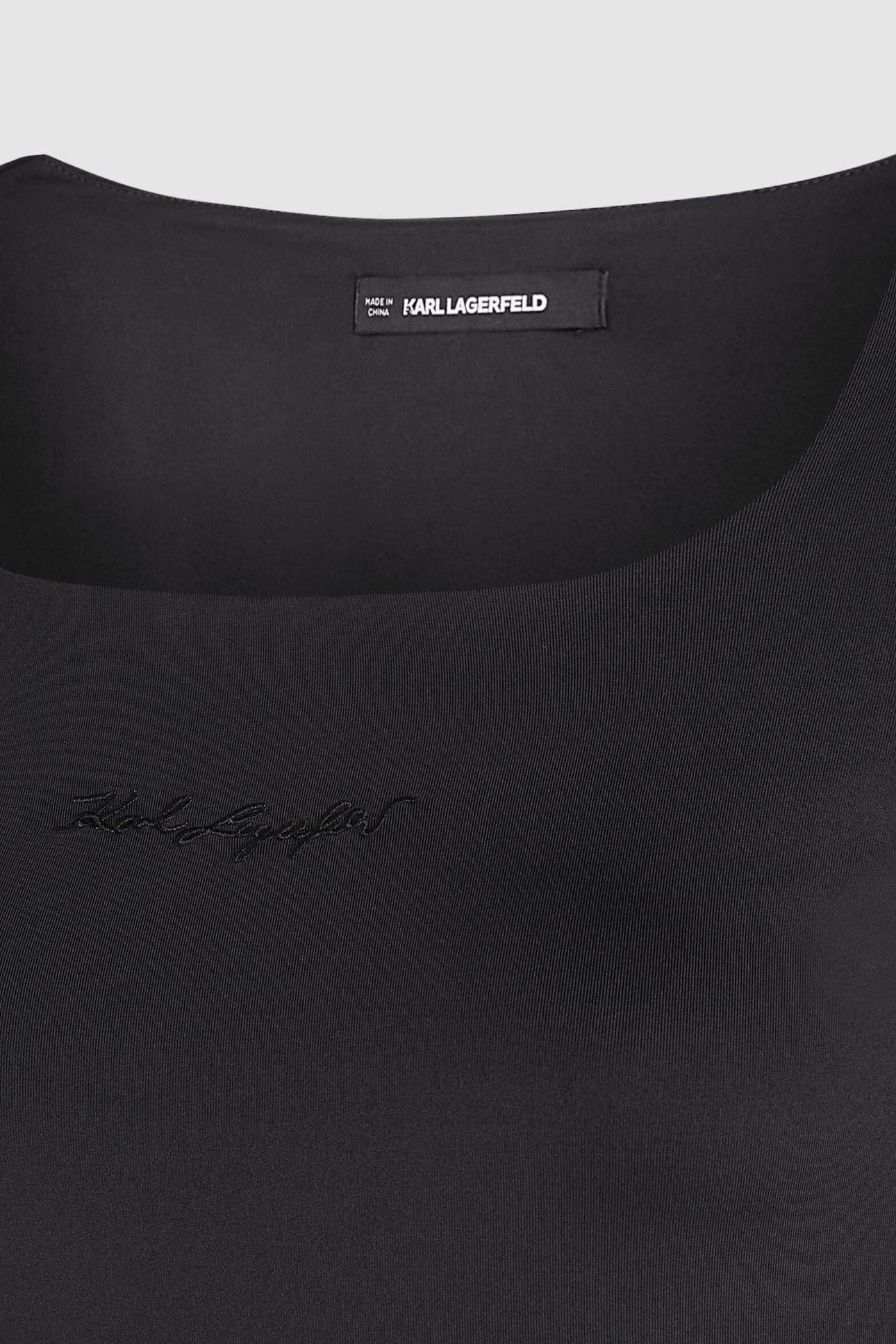 SIGNATURE SQUARE NECK LS BODY BLACK 3