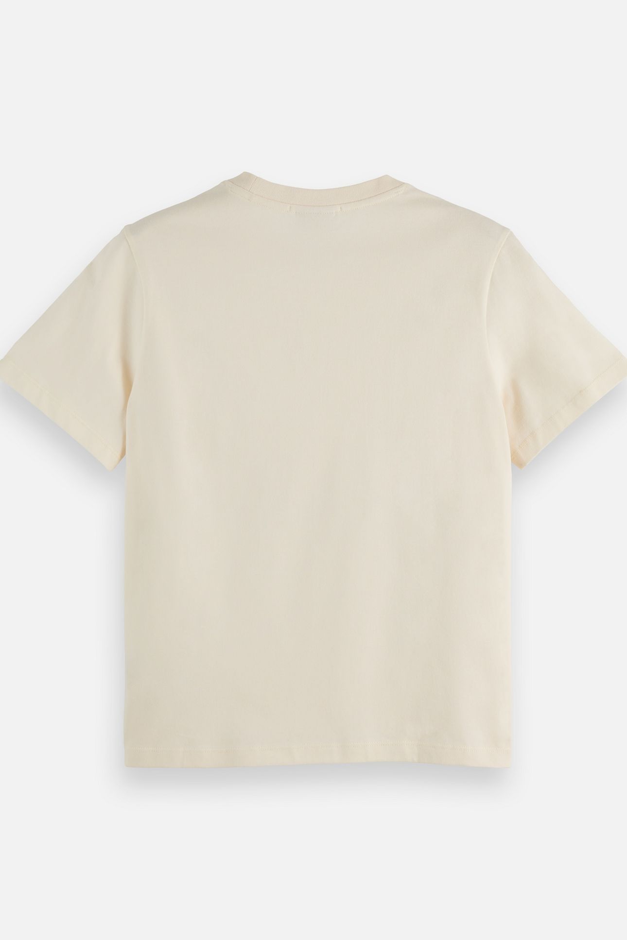 CHEST ARTWORK REGULAR T-SHIRT OFF WHITE 5