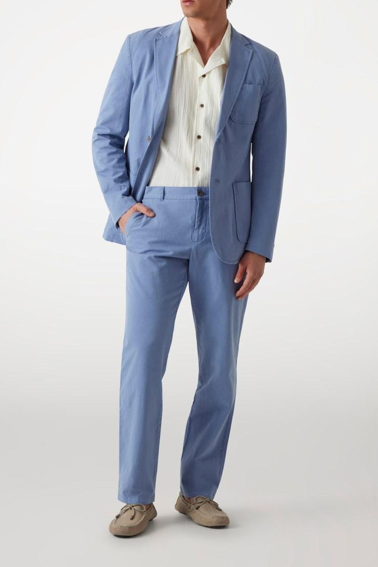 GUESS ECO MYRON DRESSY PANTS PARTLY CLOUDY 2